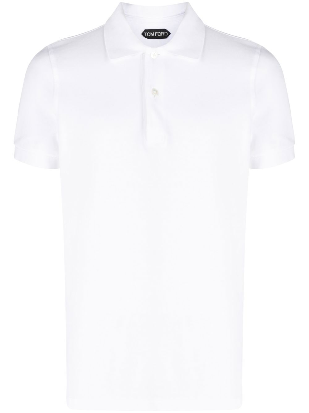 TOM FORD short-sleeve polo shirt - White von TOM FORD