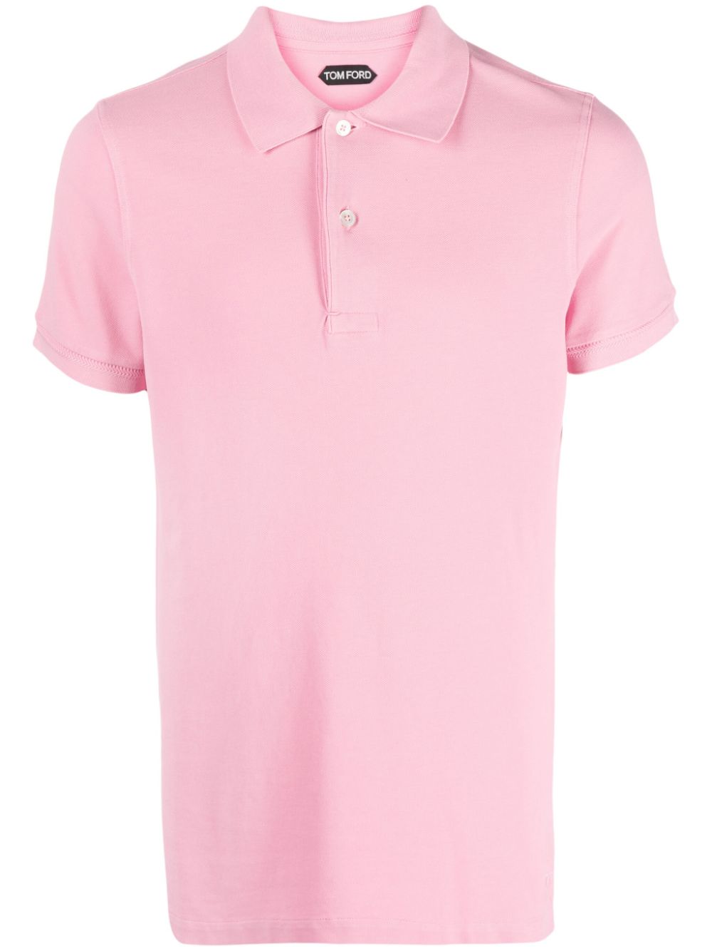 TOM FORD short-slevecotton polo shirt - Pink von TOM FORD