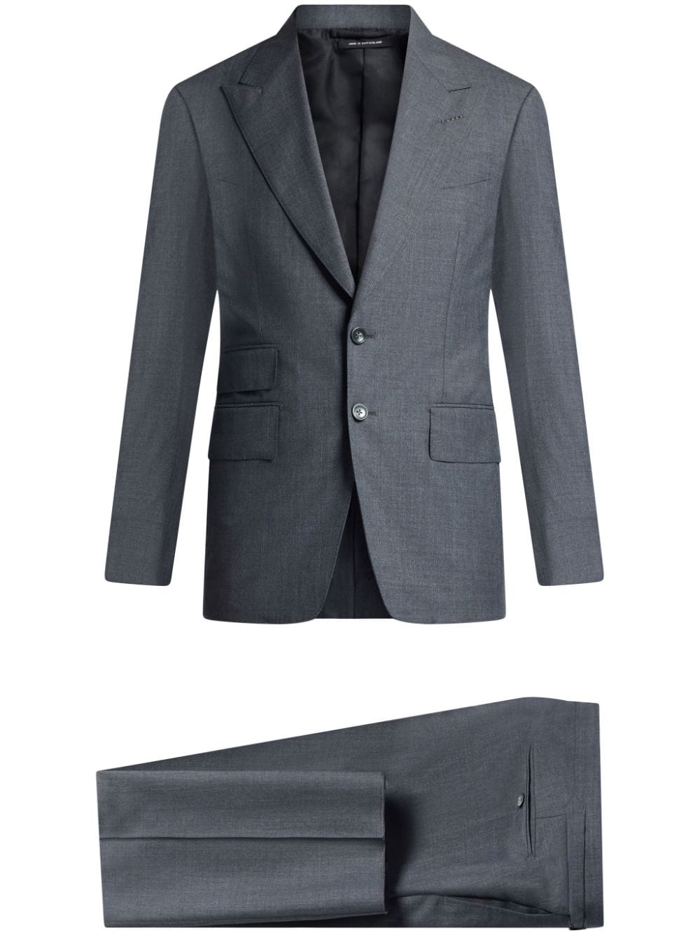 TOM FORD single-breasted wool suit - Grey von TOM FORD