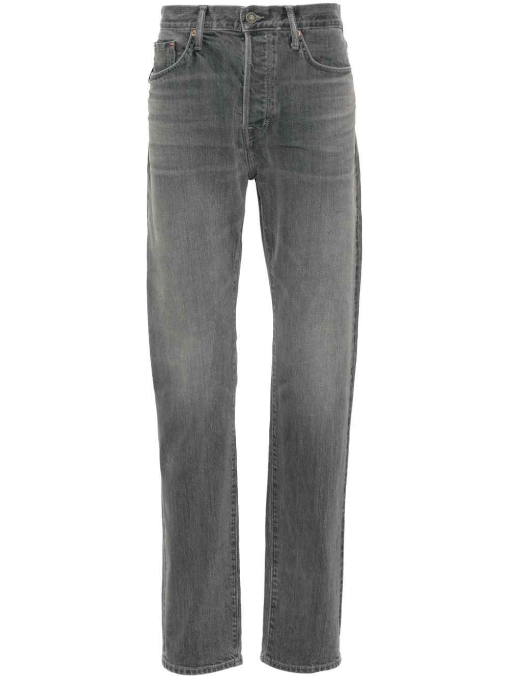 TOM FORD slim-leg cotton jeans - Grey von TOM FORD