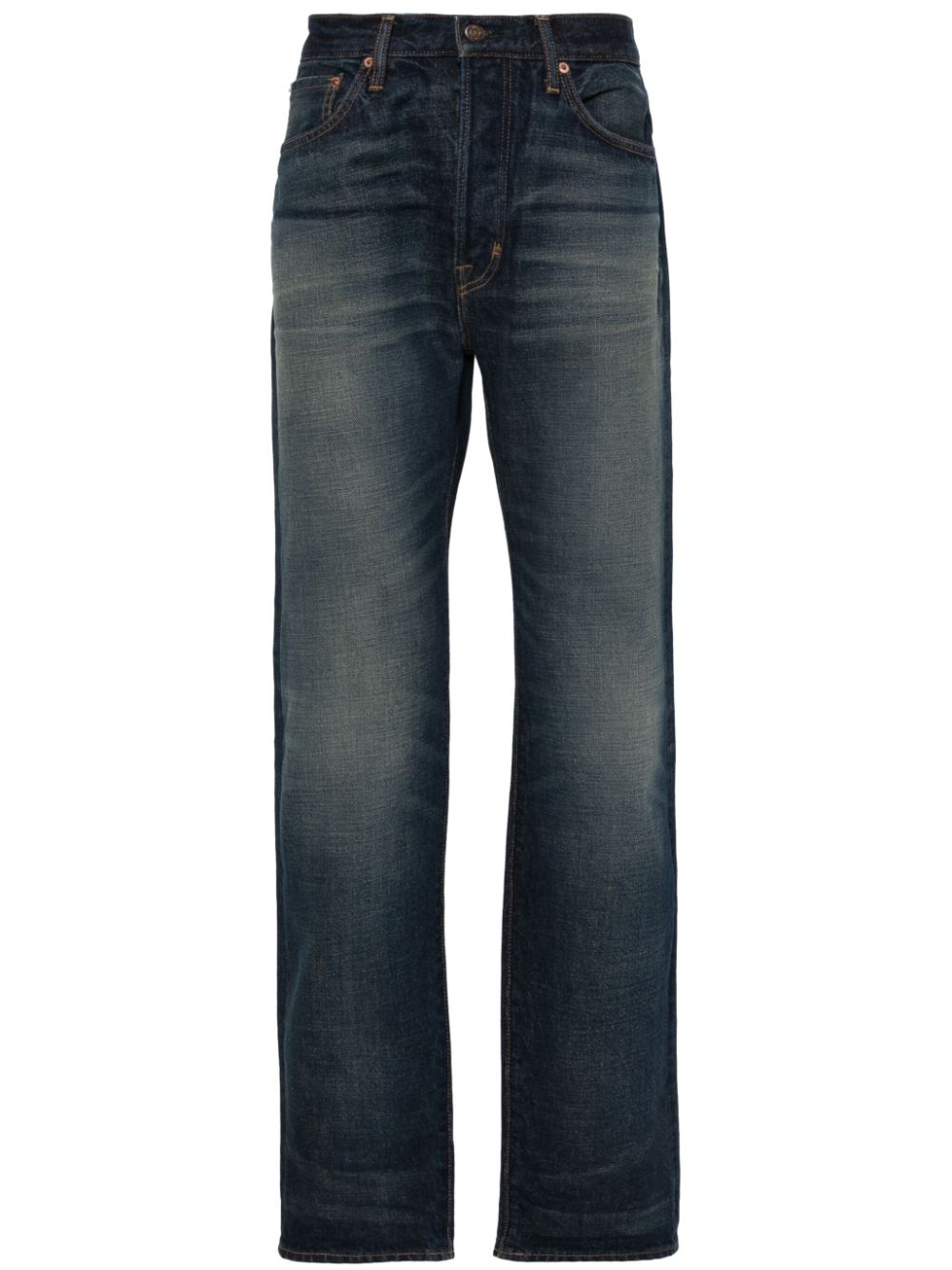 TOM FORD straight-leg selvedge jeans - Blue von TOM FORD