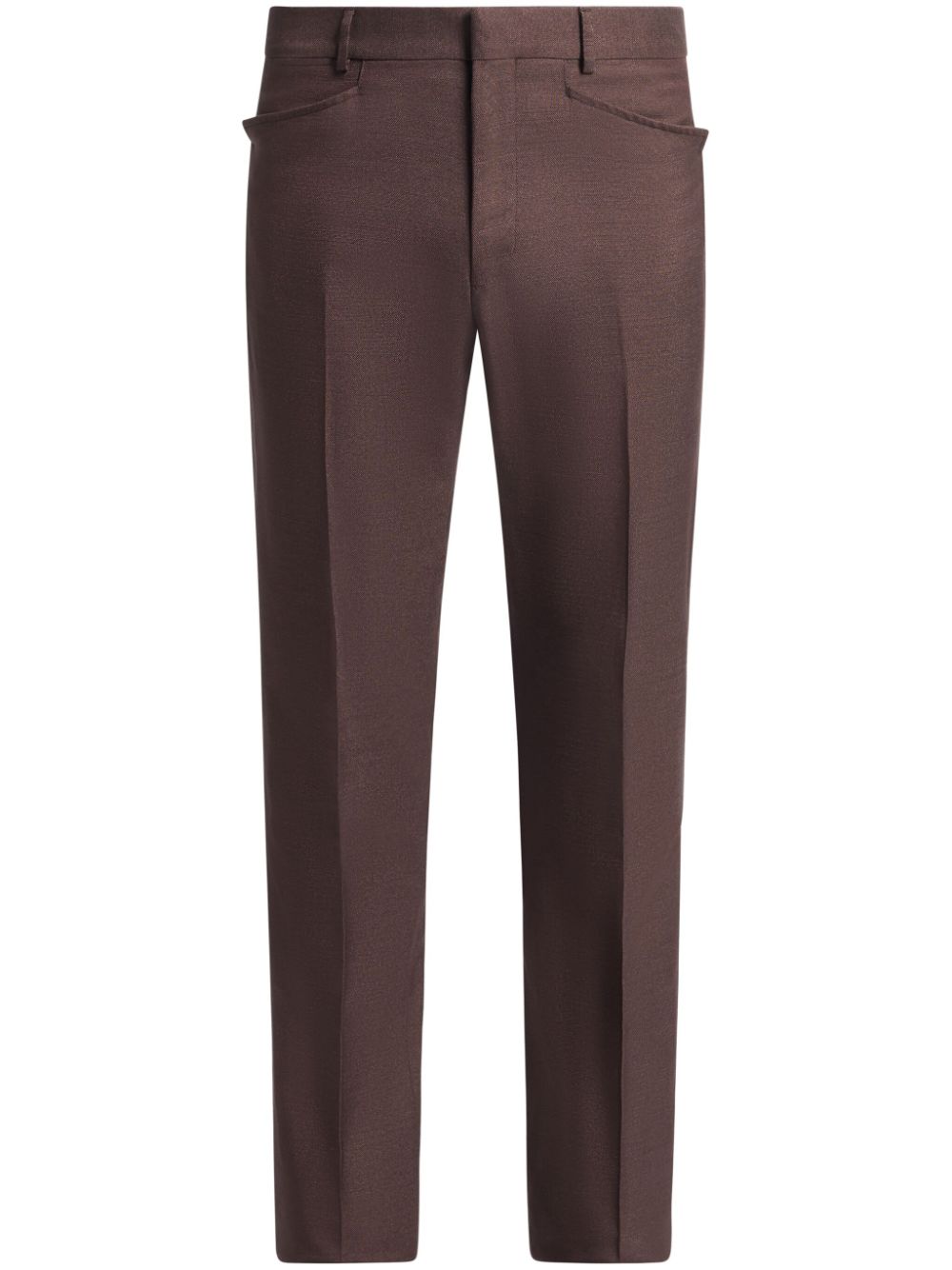 TOM FORD straight-leg tailored trousers - Brown von TOM FORD