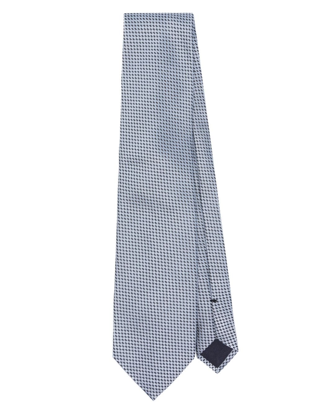 TOM FORD stripe-pattern silk tie - Blue von TOM FORD