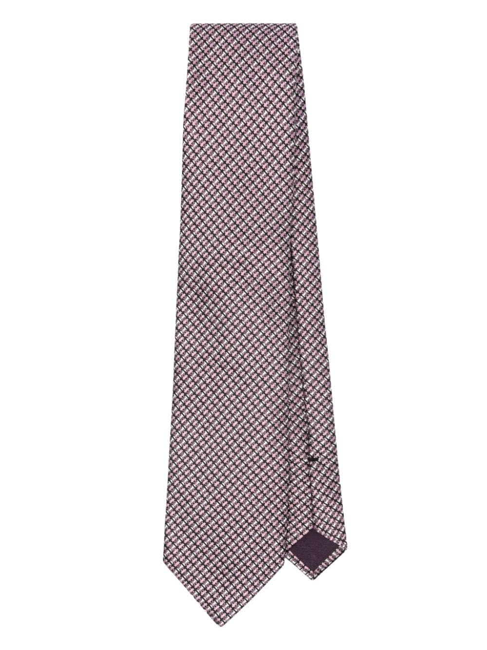 TOM FORD stripe-pattern silk tie - Pink von TOM FORD