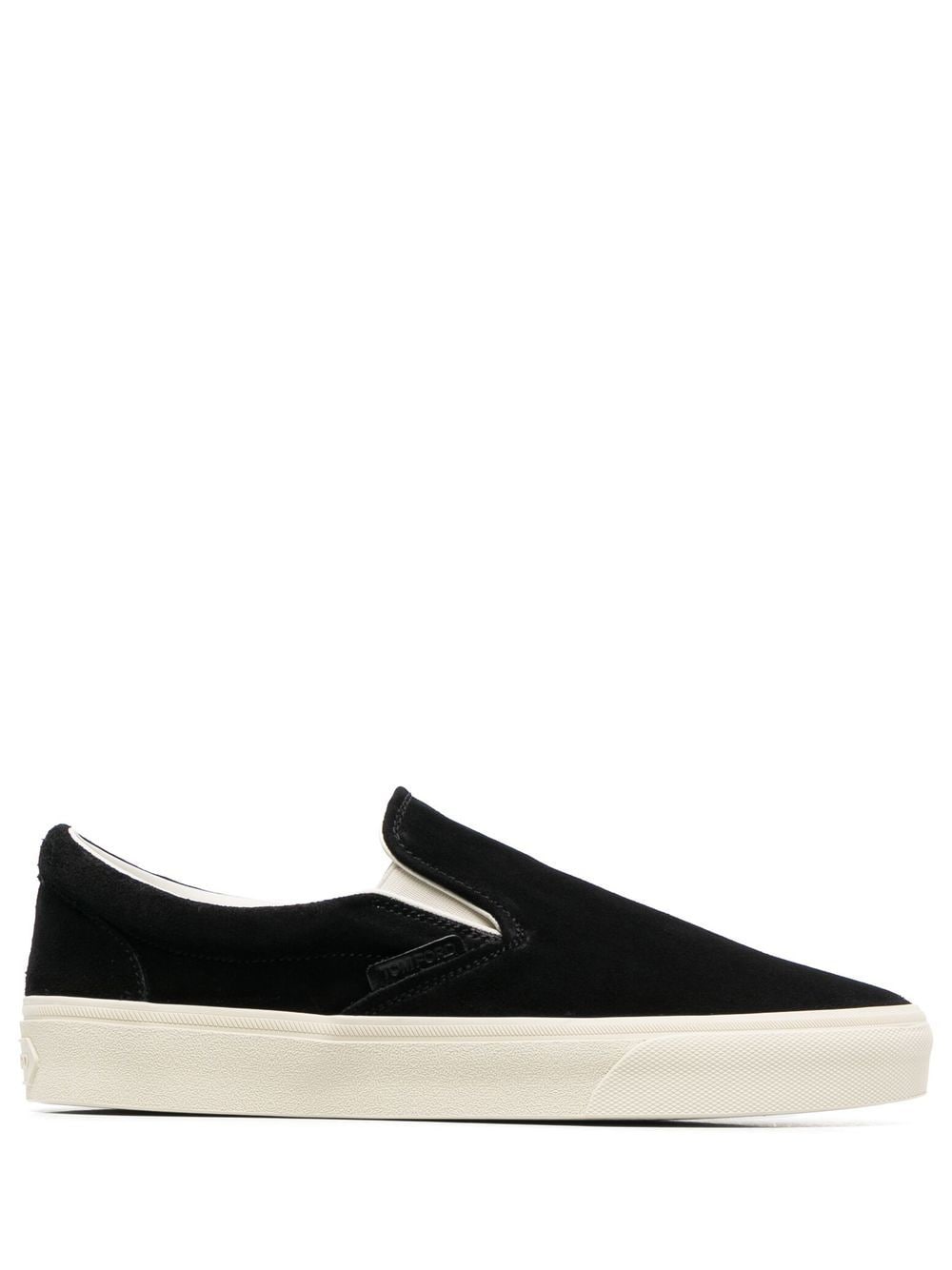 TOM FORD suede slip-on sneakers - Black von TOM FORD