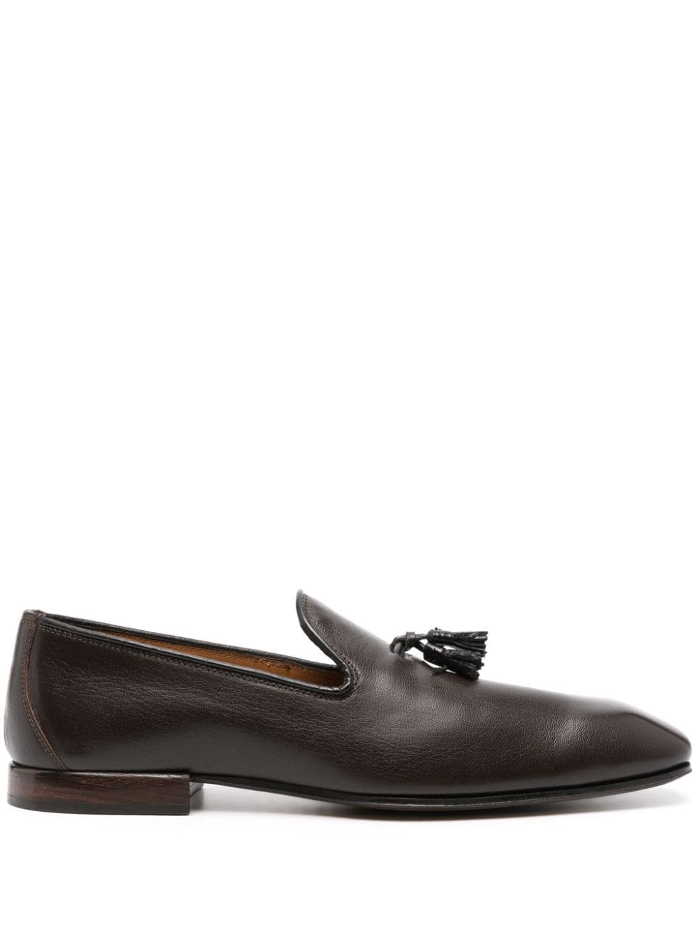 TOM FORD tassel-detail leather loafers - Brown von TOM FORD