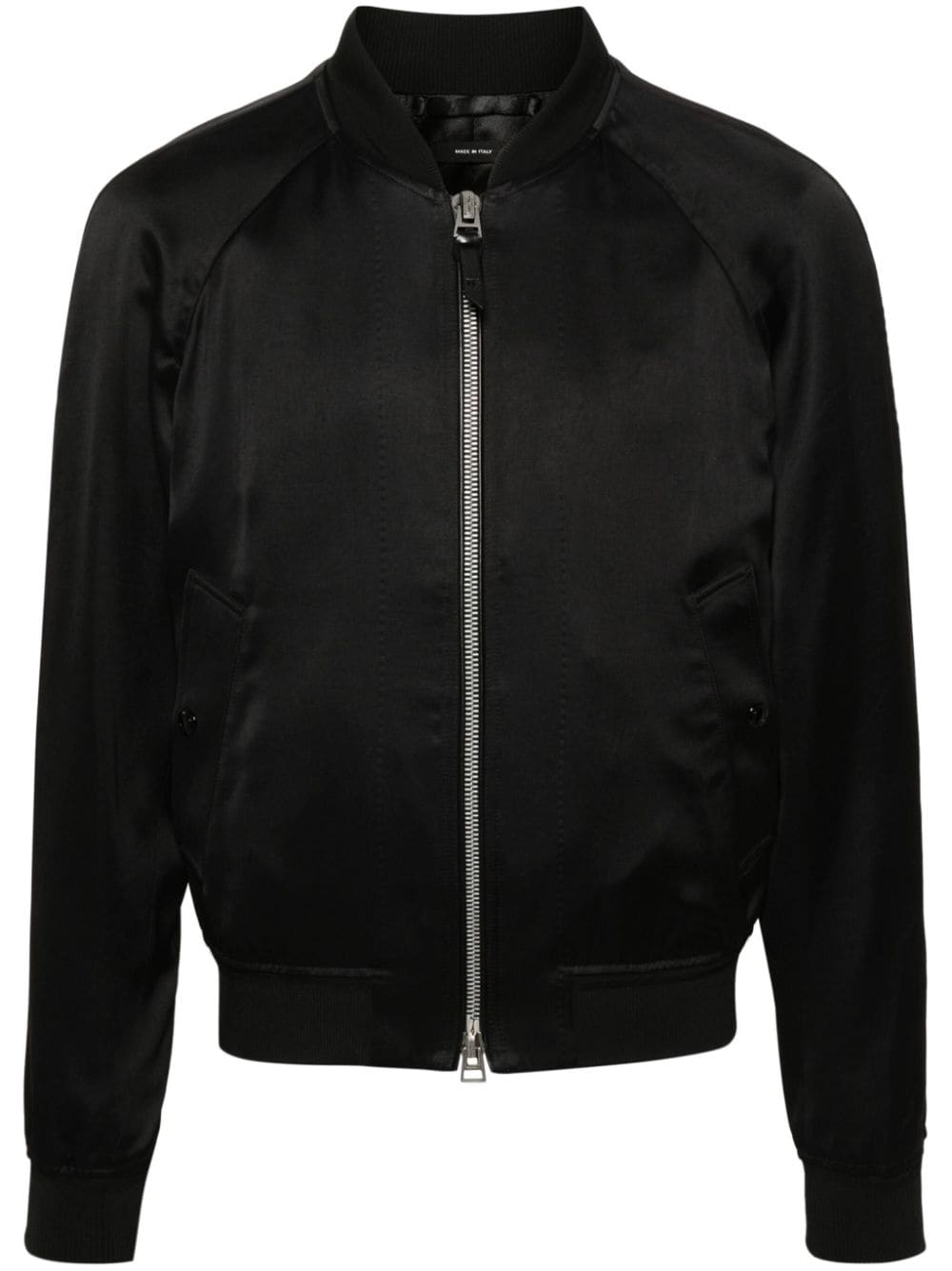 TOM FORD twill bomber jacket - Black von TOM FORD