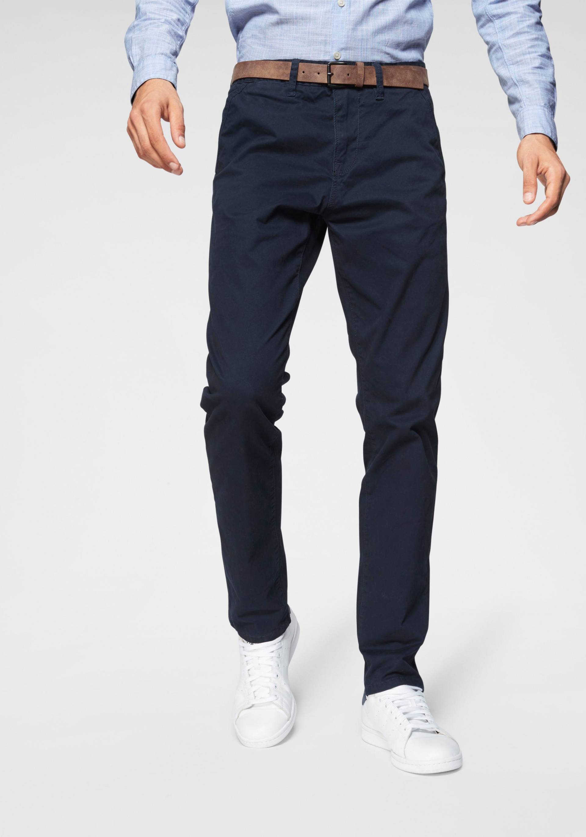 TOM TAILOR Denim Chinohose, (mit Gürtel) von TOM TAILOR Denim