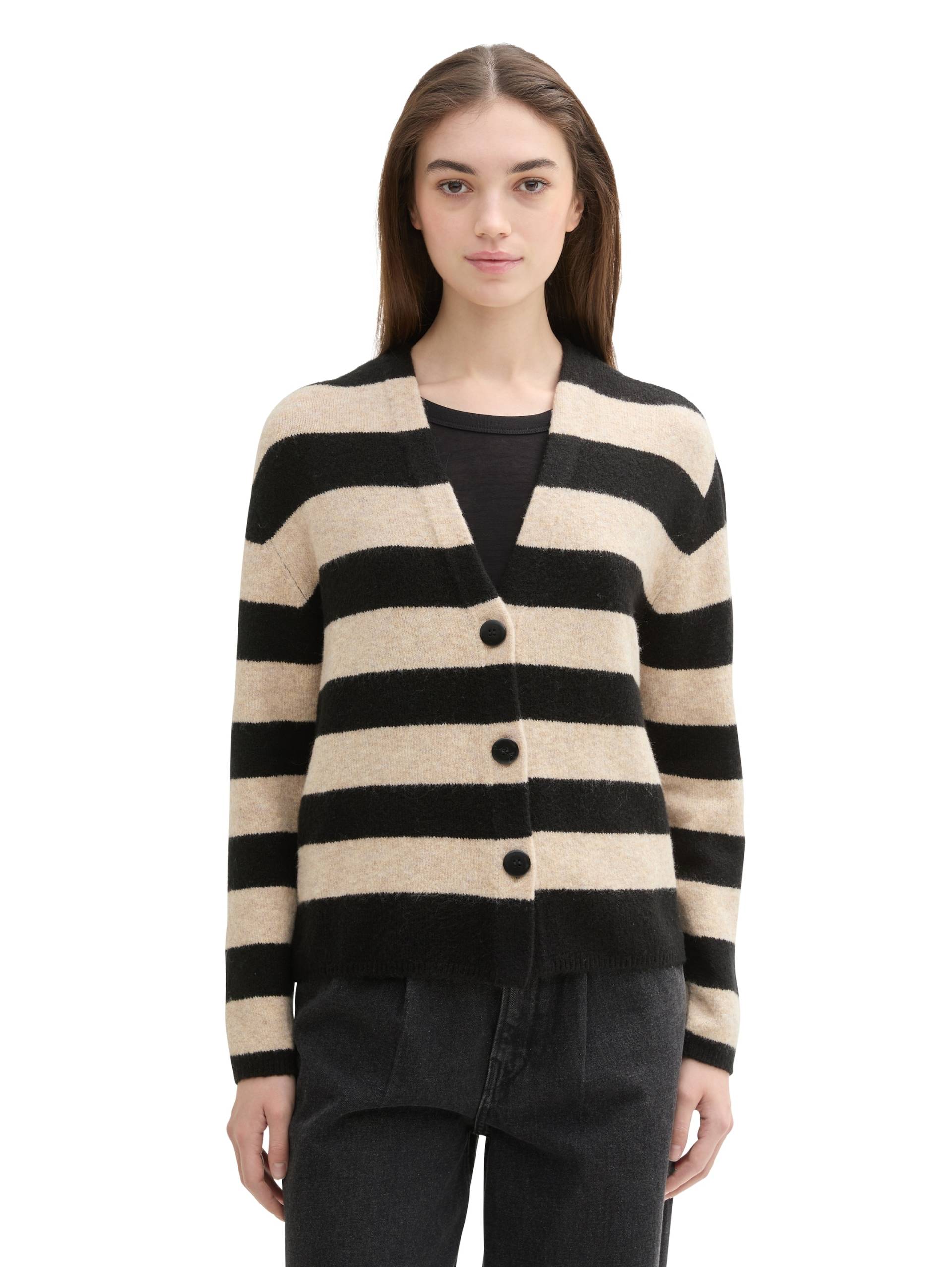 TOM TAILOR Denim Cardigan, mit Streifenmuster von TOM TAILOR Denim