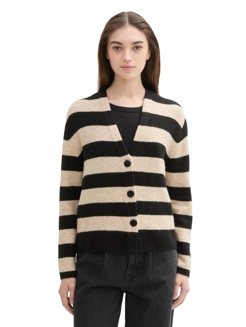 TOM TAILOR Denim Cardigan, mit Streifenmuster von TOM TAILOR Denim
