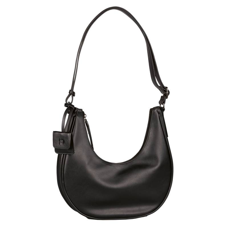 TOM TAILOR Denim Hobo »Bena«, aus glattem Lederimitat mit feinem Logo und dekorativem Anhänger von TOM TAILOR Denim