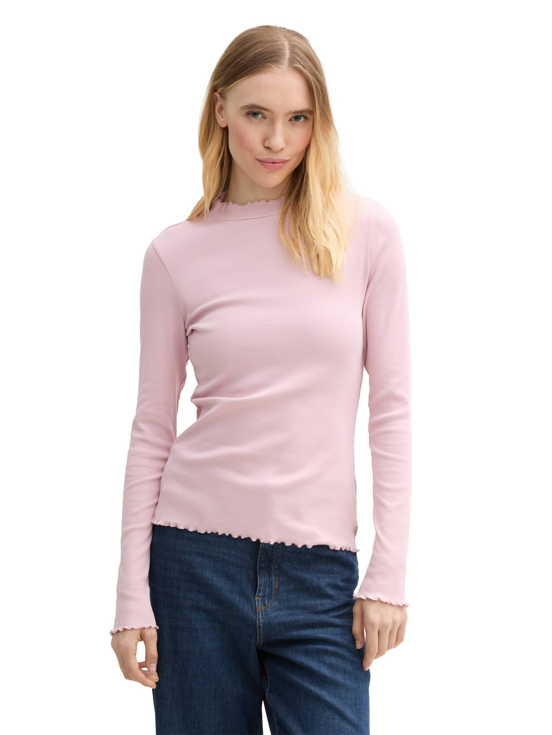 TOM TAILOR Denim Langarmshirt, mit gewelltem Saum TOM TAILOR Denim Langarmshirt, mit gewelltem Saum von TOM TAILOR Denim