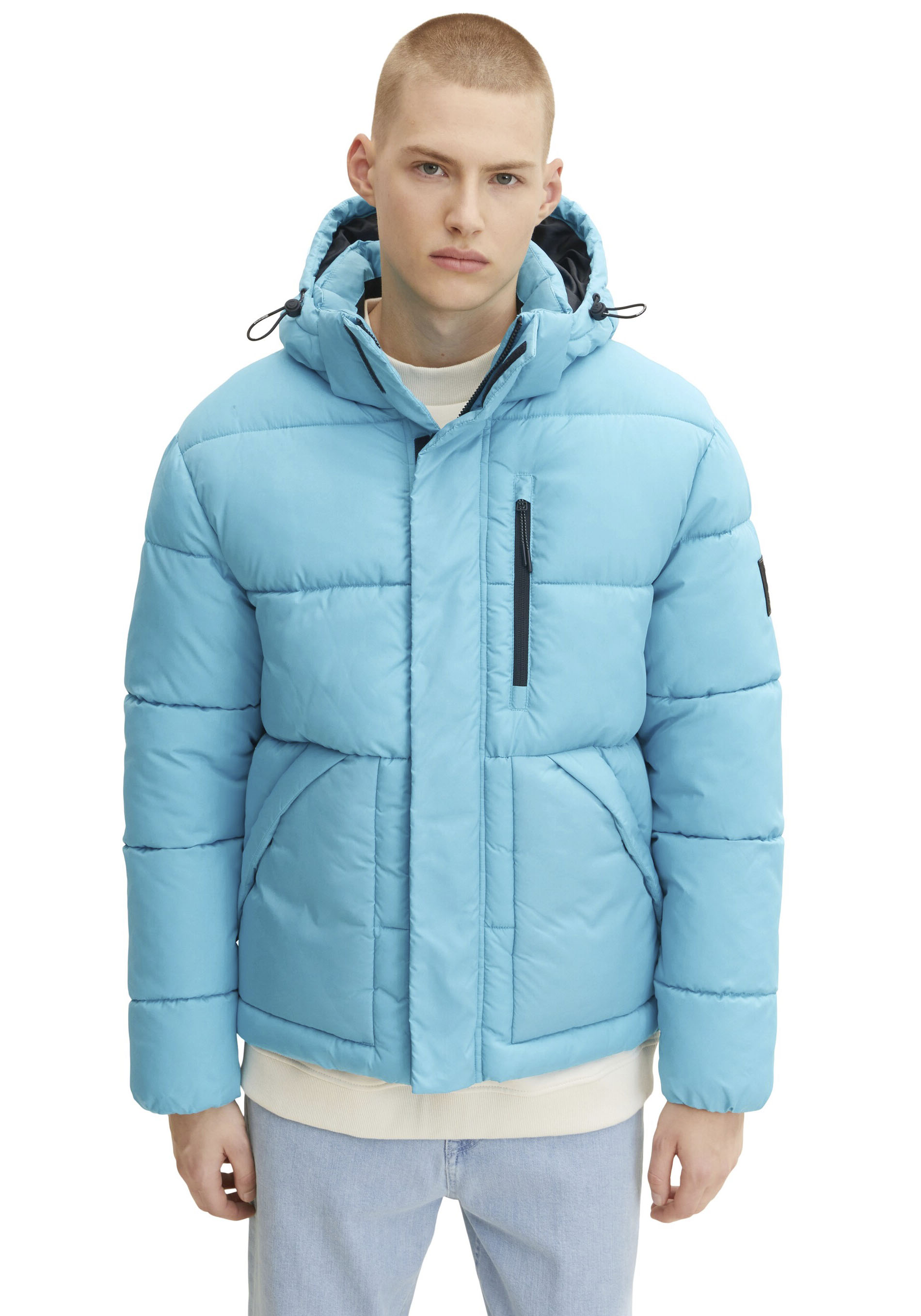TOM TAILOR Denim Outdoorjacke, mit Kapuze, mit Kapuze TOM TAILOR Denim Outdoorjacke, mit Kapuze, mit Kapuze von TOM TAILOR Denim