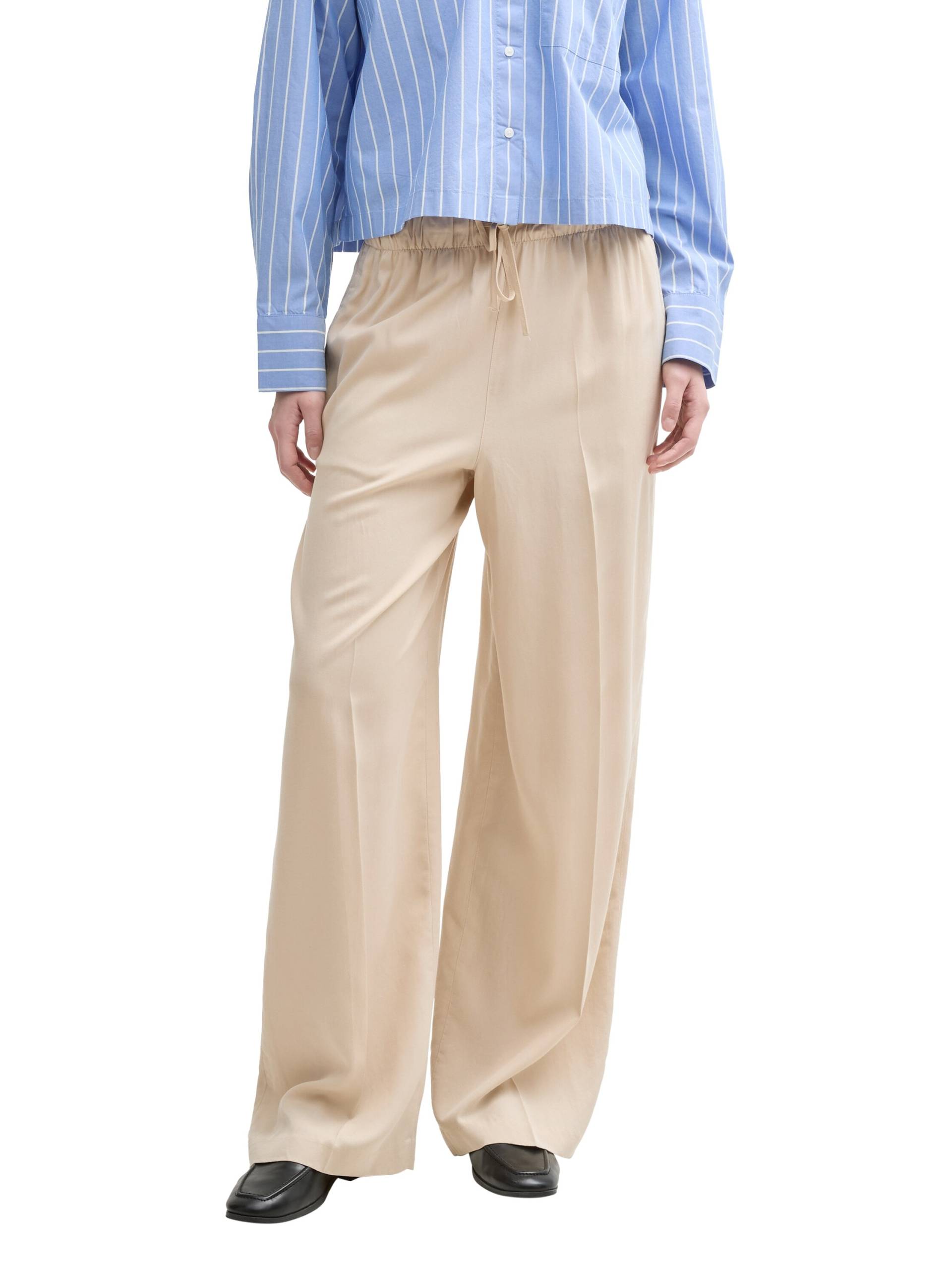 TOM TAILOR Denim Paperbag-Hose, mit Taschen von TOM TAILOR Denim