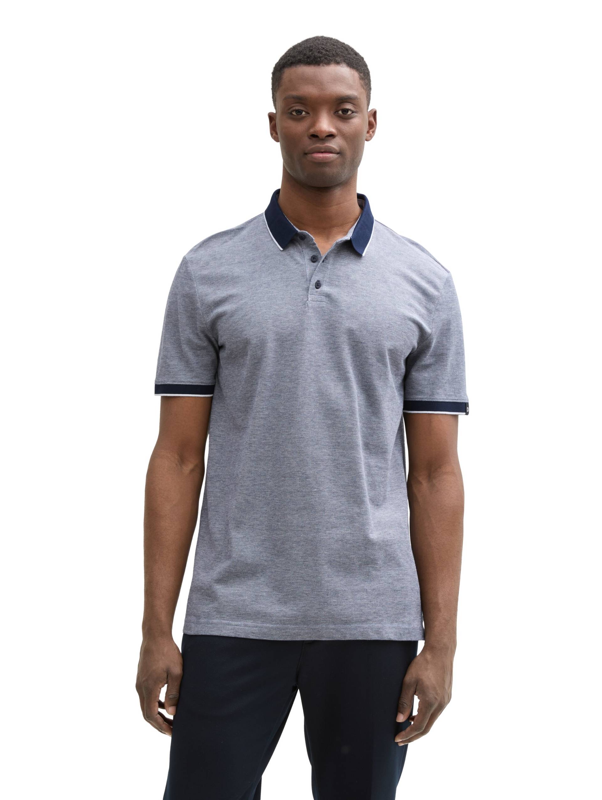 TOM TAILOR Denim Poloshirt, mit Kontrastdetails TOM TAILOR Denim Poloshirt, mit Kontrastdetails von TOM TAILOR Denim
