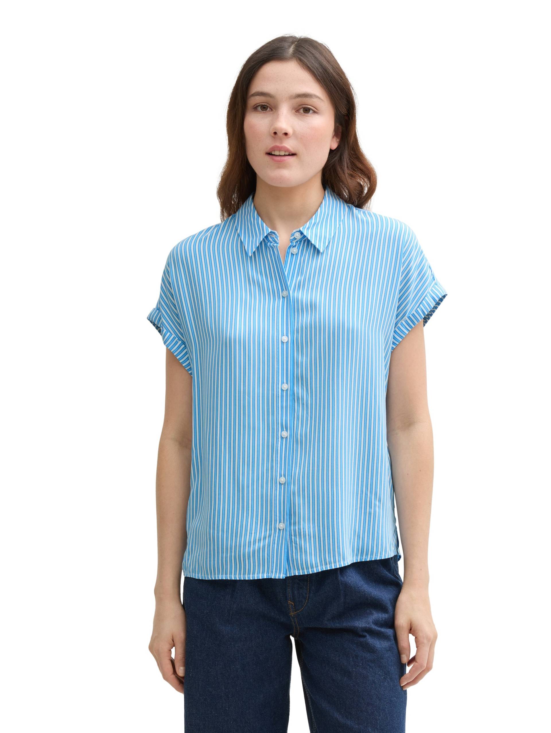 TOM TAILOR Denim Shirtbluse, mit weiten Ärmeln von TOM TAILOR Denim