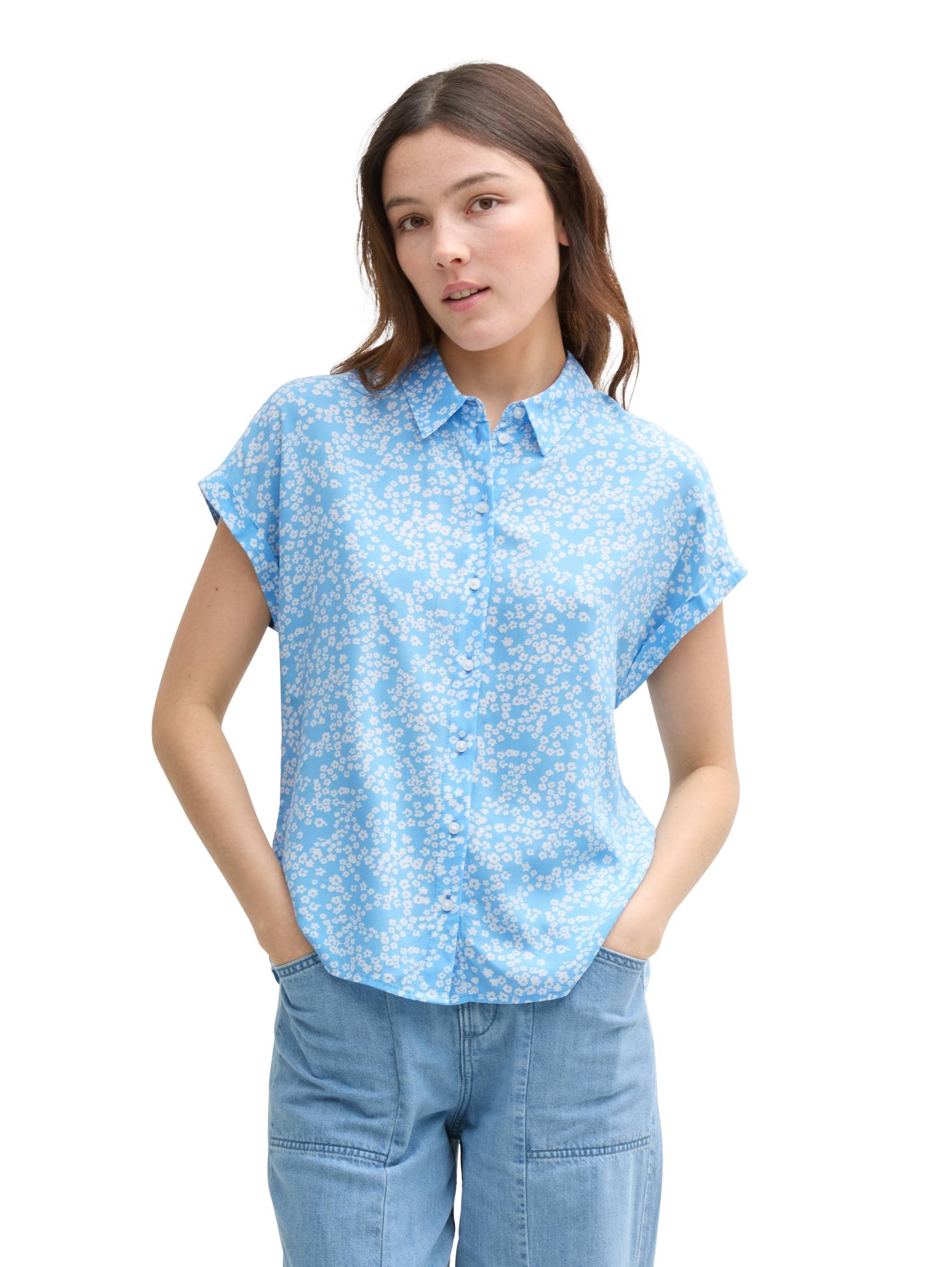 TOM TAILOR Denim Shirtbluse, mit weiten Ärmeln von TOM TAILOR Denim
