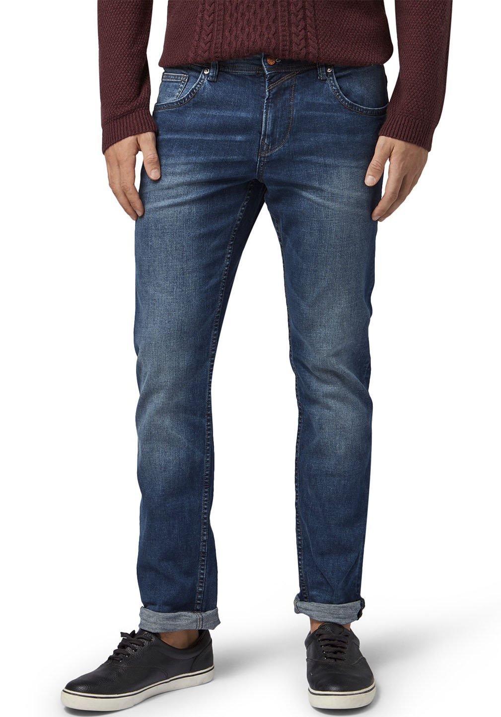 TOM TAILOR Denim Straight-Jeans »AEDAN« von TOM TAILOR Denim