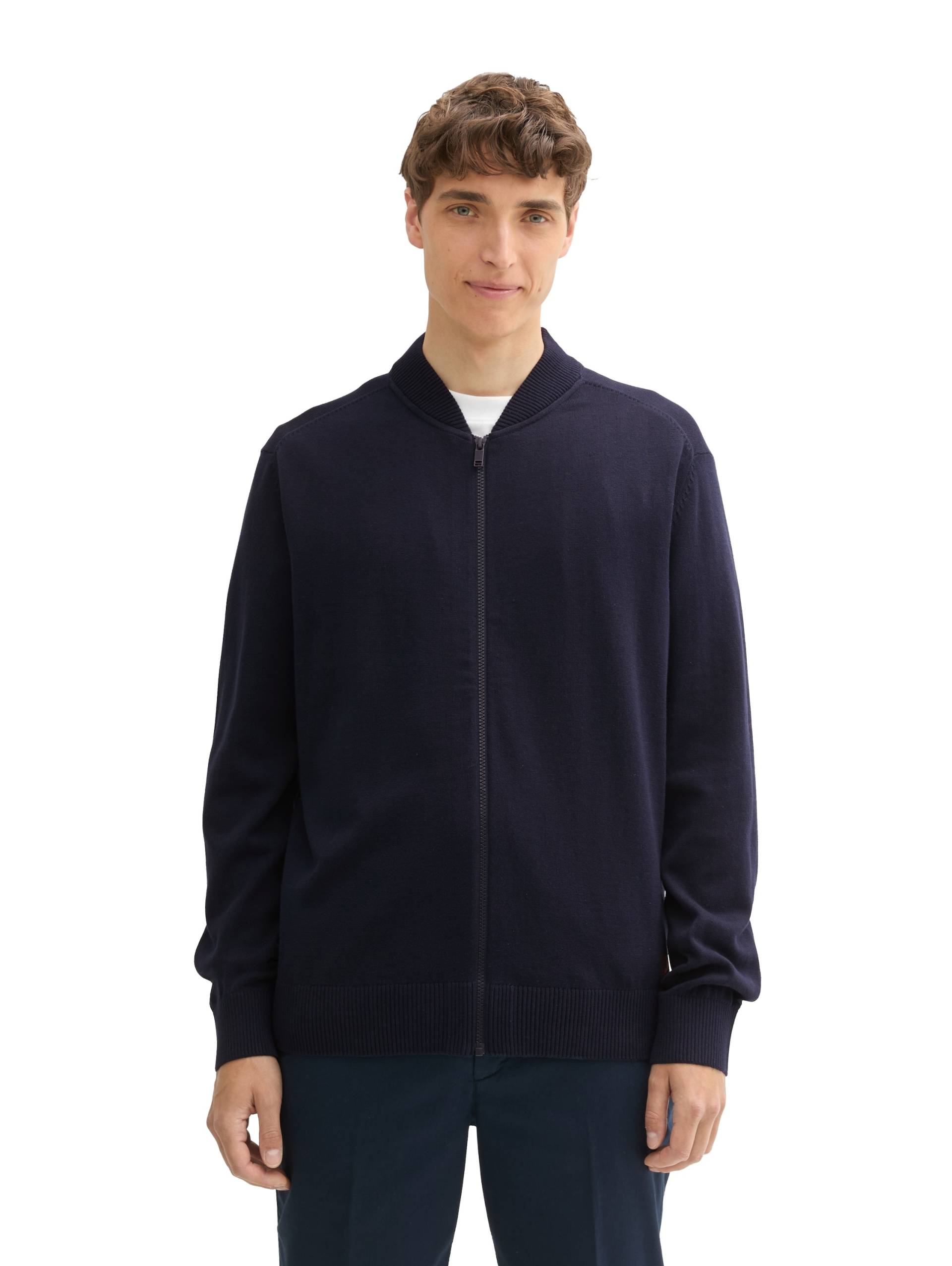 TOM TAILOR Denim Strickjacke, mit Reissverschluss TOM TAILOR Denim Strickjacke, mit Reissverschluss von TOM TAILOR Denim