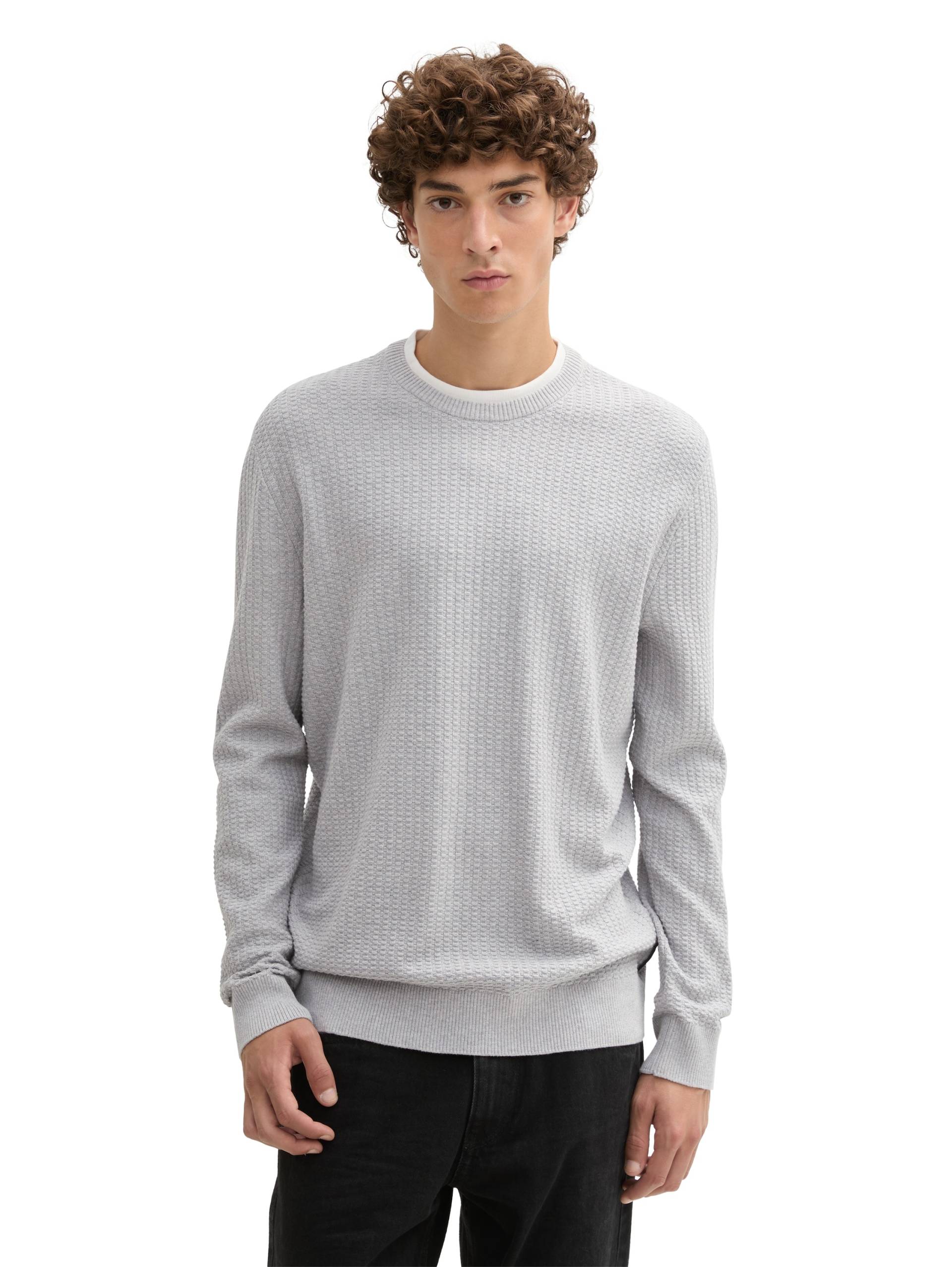 TOM TAILOR Denim Strickpullover, in 2-in-1-Look TOM TAILOR Denim Strickpullover, in 2-in-1-Look von TOM TAILOR Denim