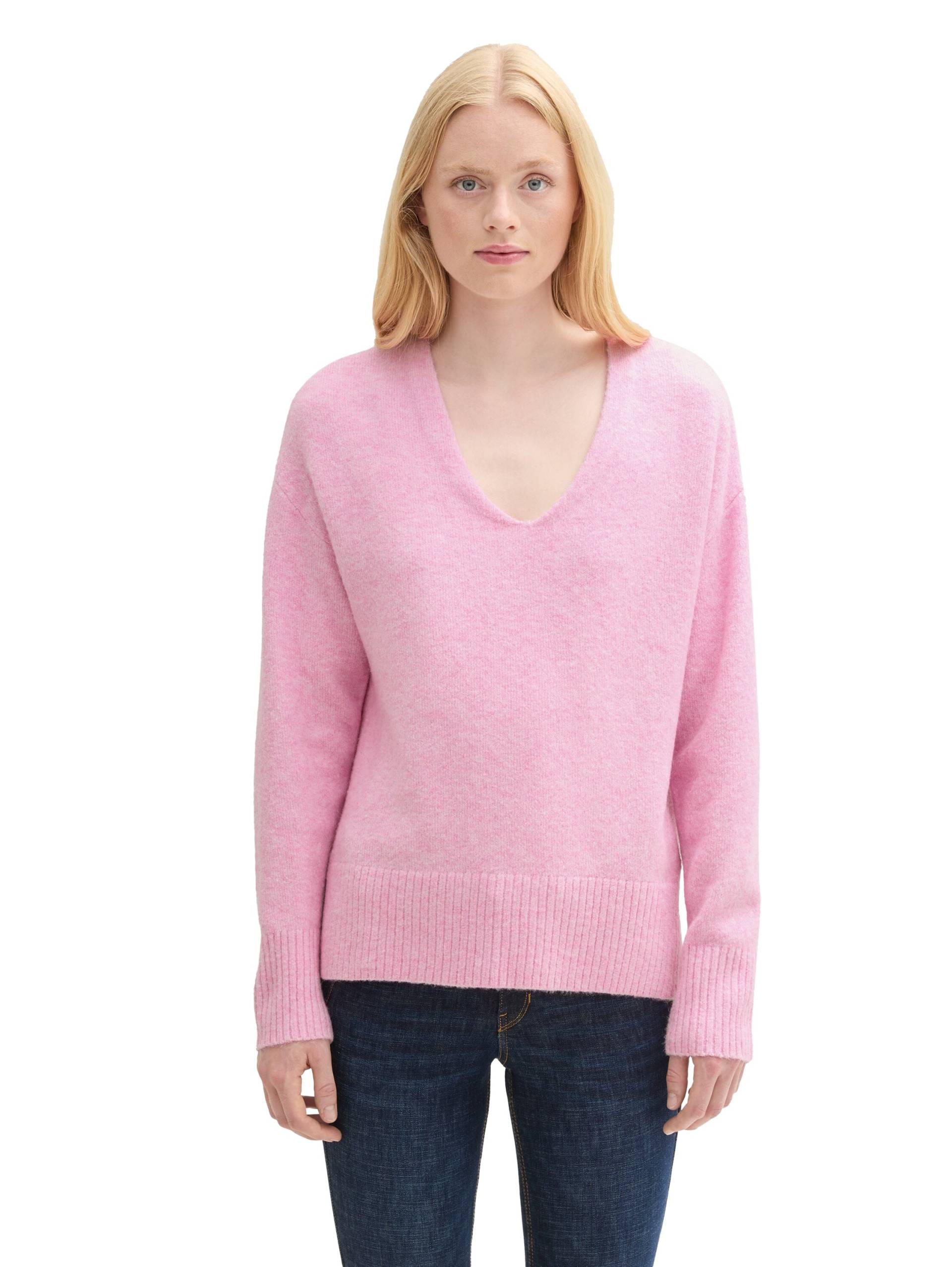 TOM TAILOR Denim Strickpullover, mit V-Ausschnitt TOM TAILOR Denim Strickpullover, mit V-Ausschnitt von TOM TAILOR Denim
