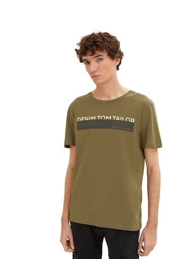 TOM TAILOR Denim T-Shirt, (Packung, 3 tlg.), in verschiedenen Farben von TOM TAILOR Denim