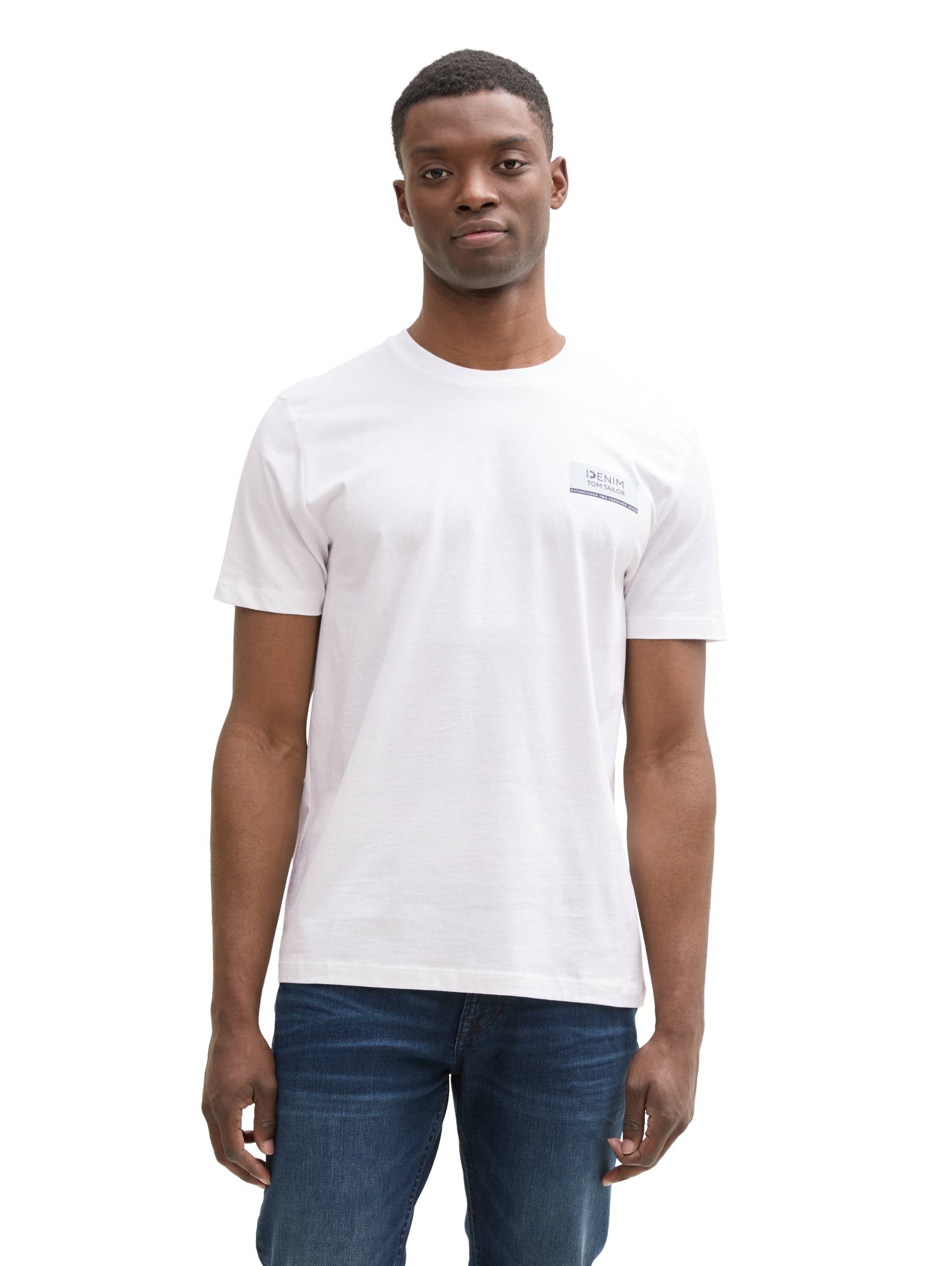 TOM TAILOR Denim T-Shirt, mit verschiedenen Logo Prints TOM TAILOR Denim T-Shirt, mit verschiedenen Logo Prints von TOM TAILOR Denim