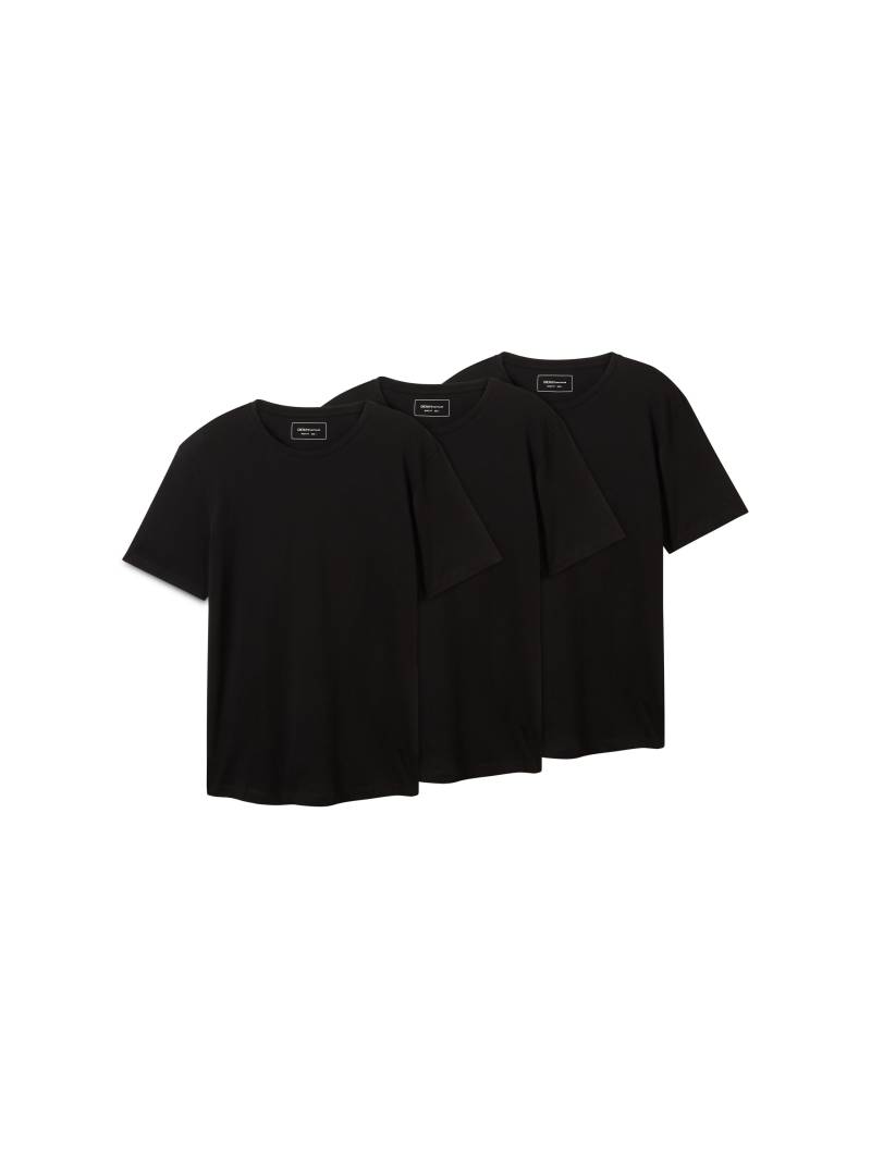 TOM TAILOR Denim T-Shirt, (Packung, 3 tlg.) von TOM TAILOR Denim