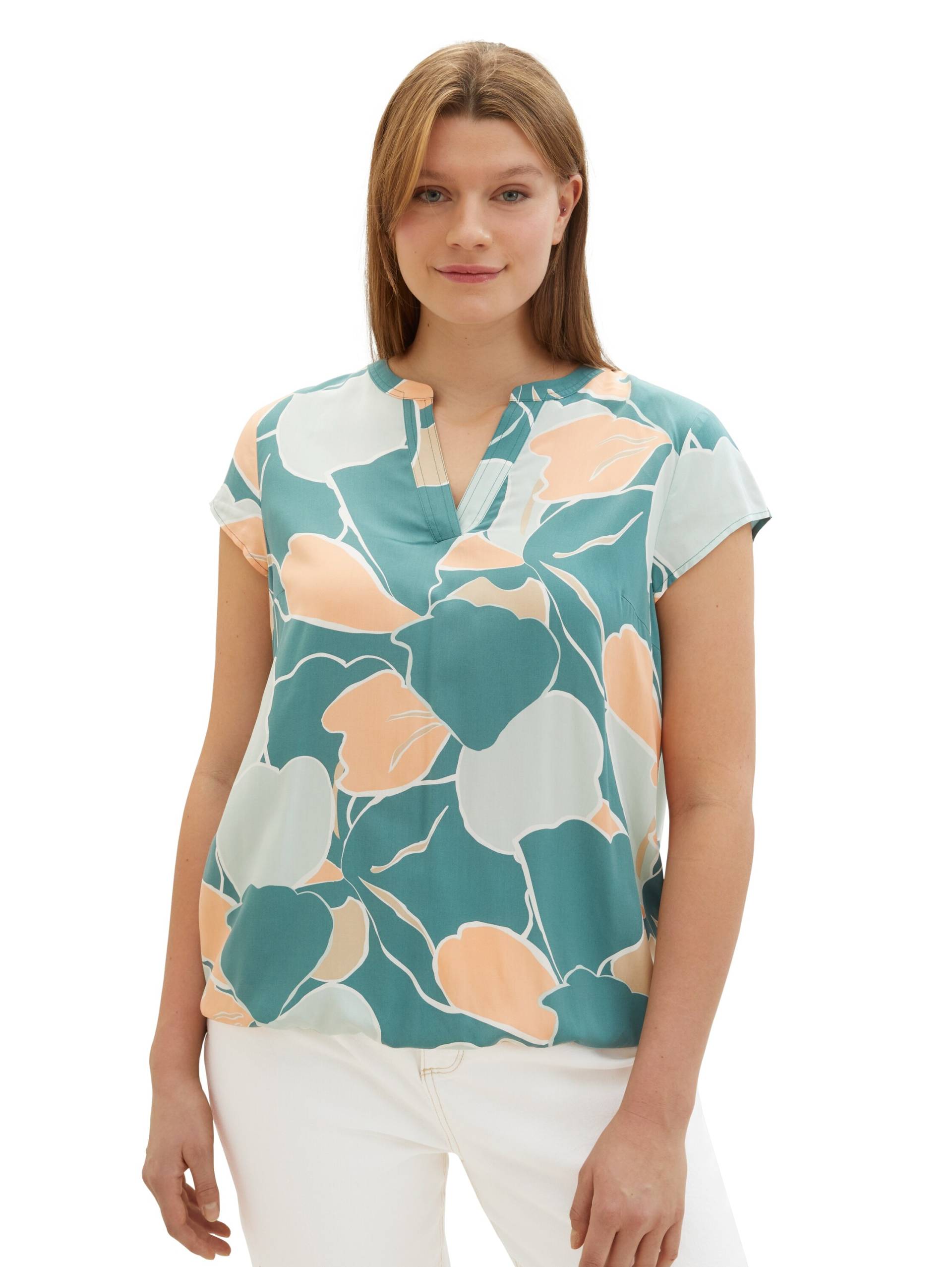 TOM TAILOR PLUS Druckbluse, in floraler Optik TOM TAILOR PLUS Druckbluse, in floraler Optik von TOM TAILOR PLUS