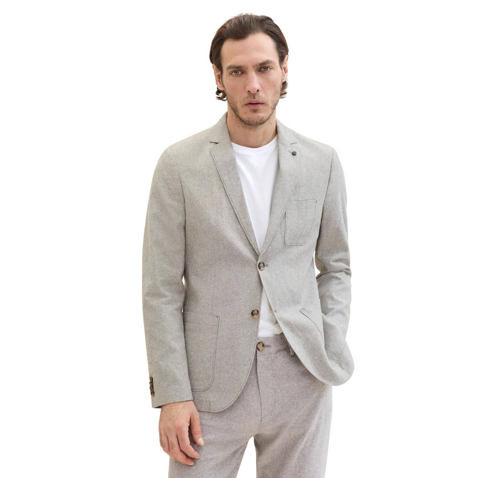 Blazer Herren Olivegrün 48 von TOM TAILOR