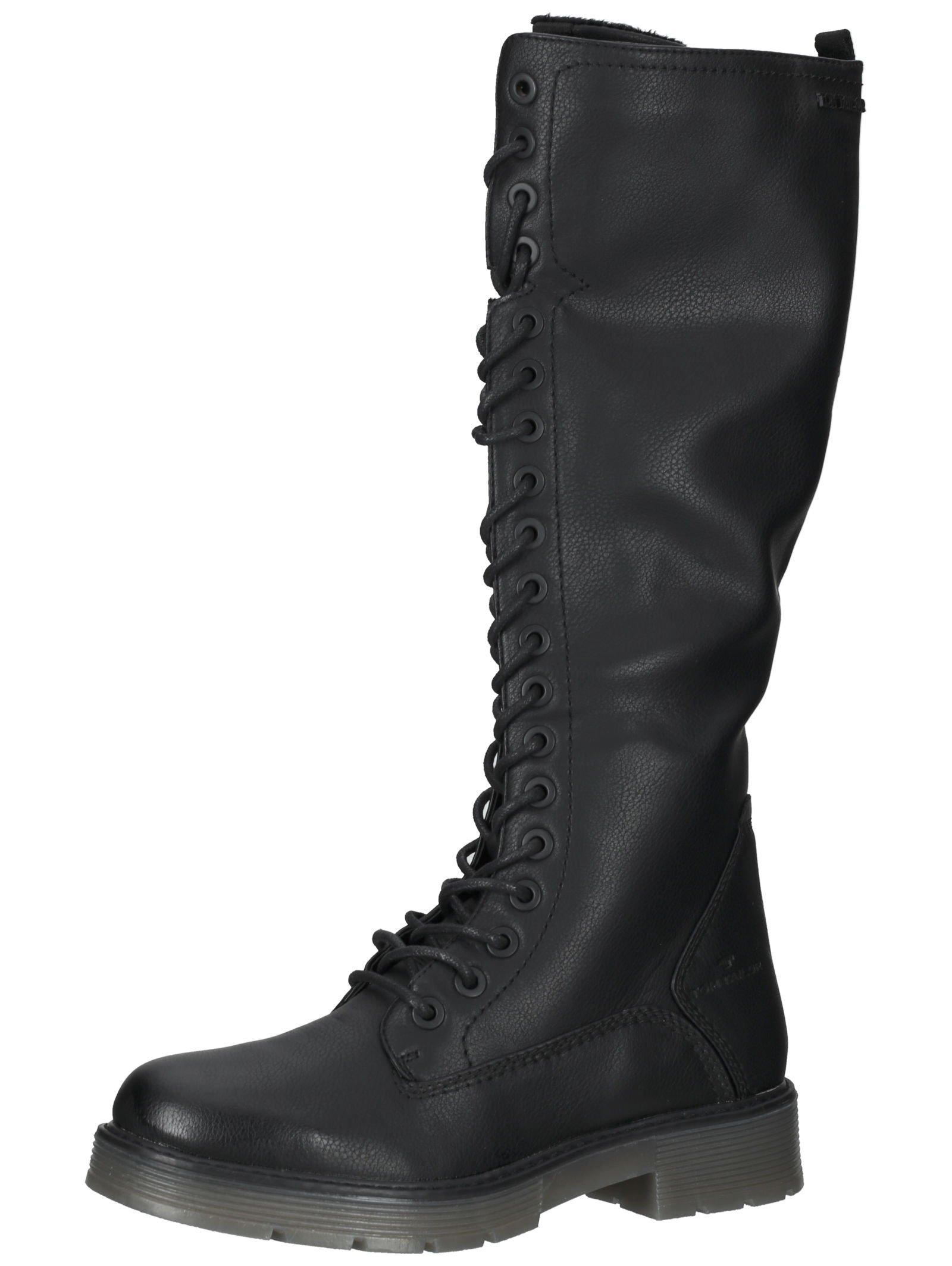 Stiefel Damen Schwarz 37 von TOM TAILOR