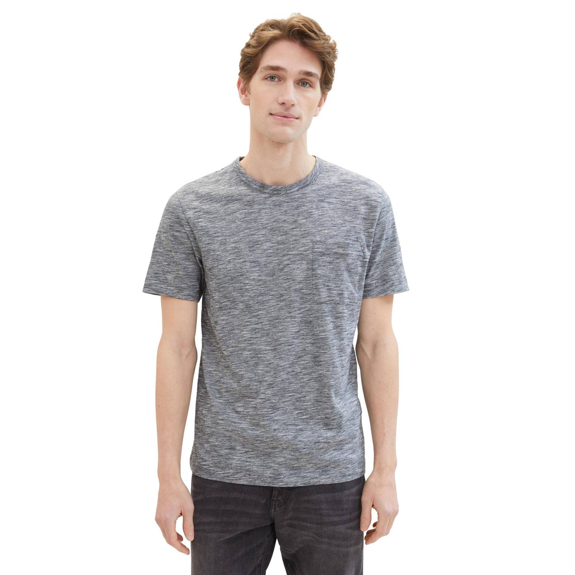 T-shirt Herren Dunkelblau XL von TOM TAILOR