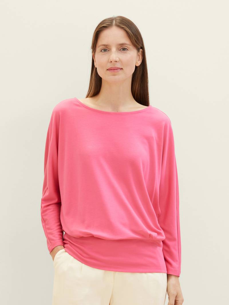 TOM TAILOR 3/4-Arm-Shirt, mit U-Boot Ausschnitt von TOM TAILOR