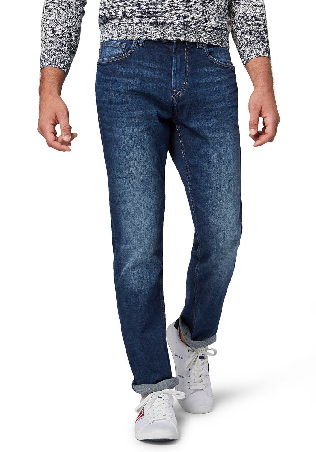 TOM TAILOR 5-Pocket-Jeans »Josh«, in Used-Waschung von TOM TAILOR