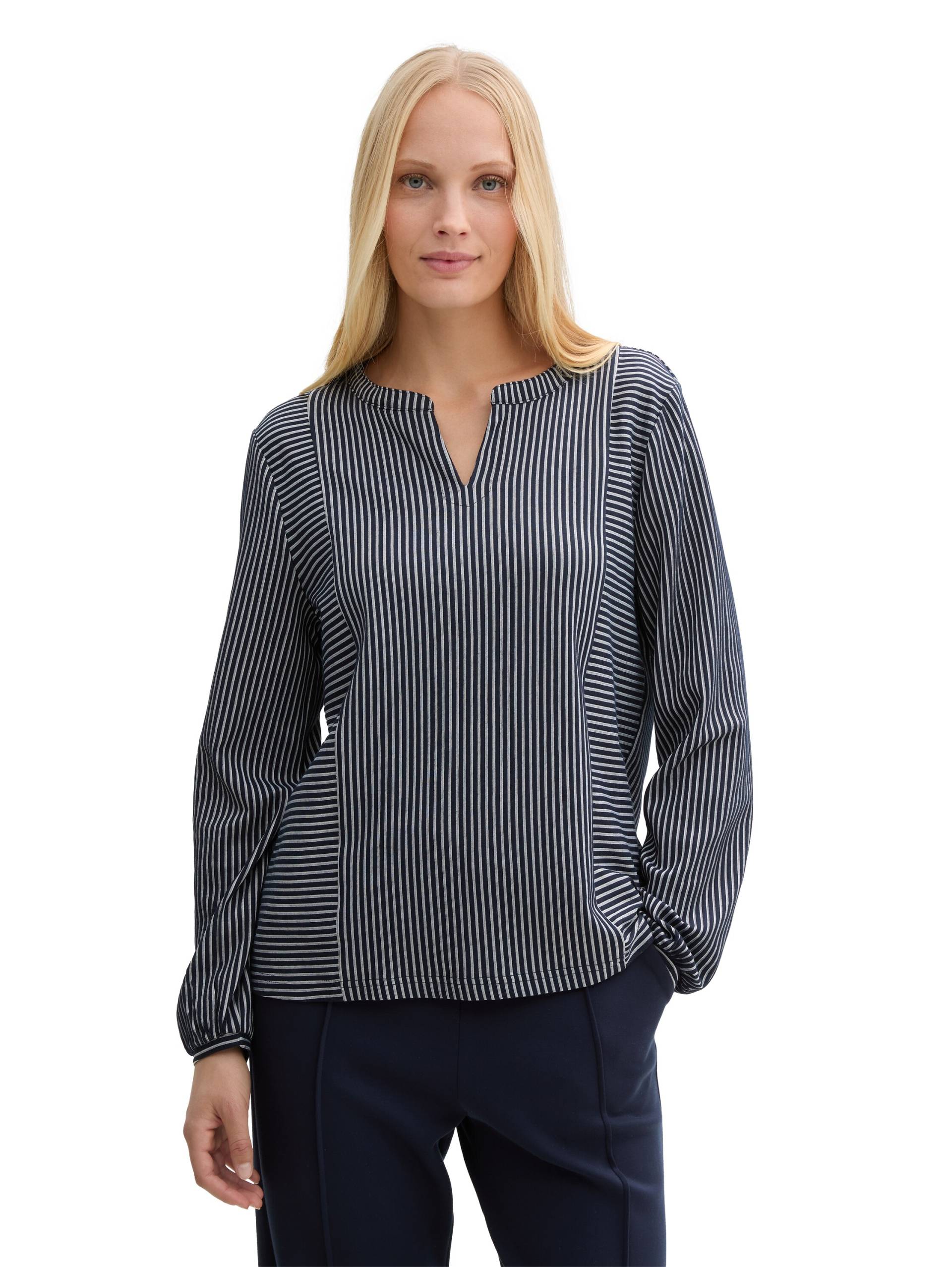 TOM TAILOR Ballonshirt, mit Streifen von TOM TAILOR
