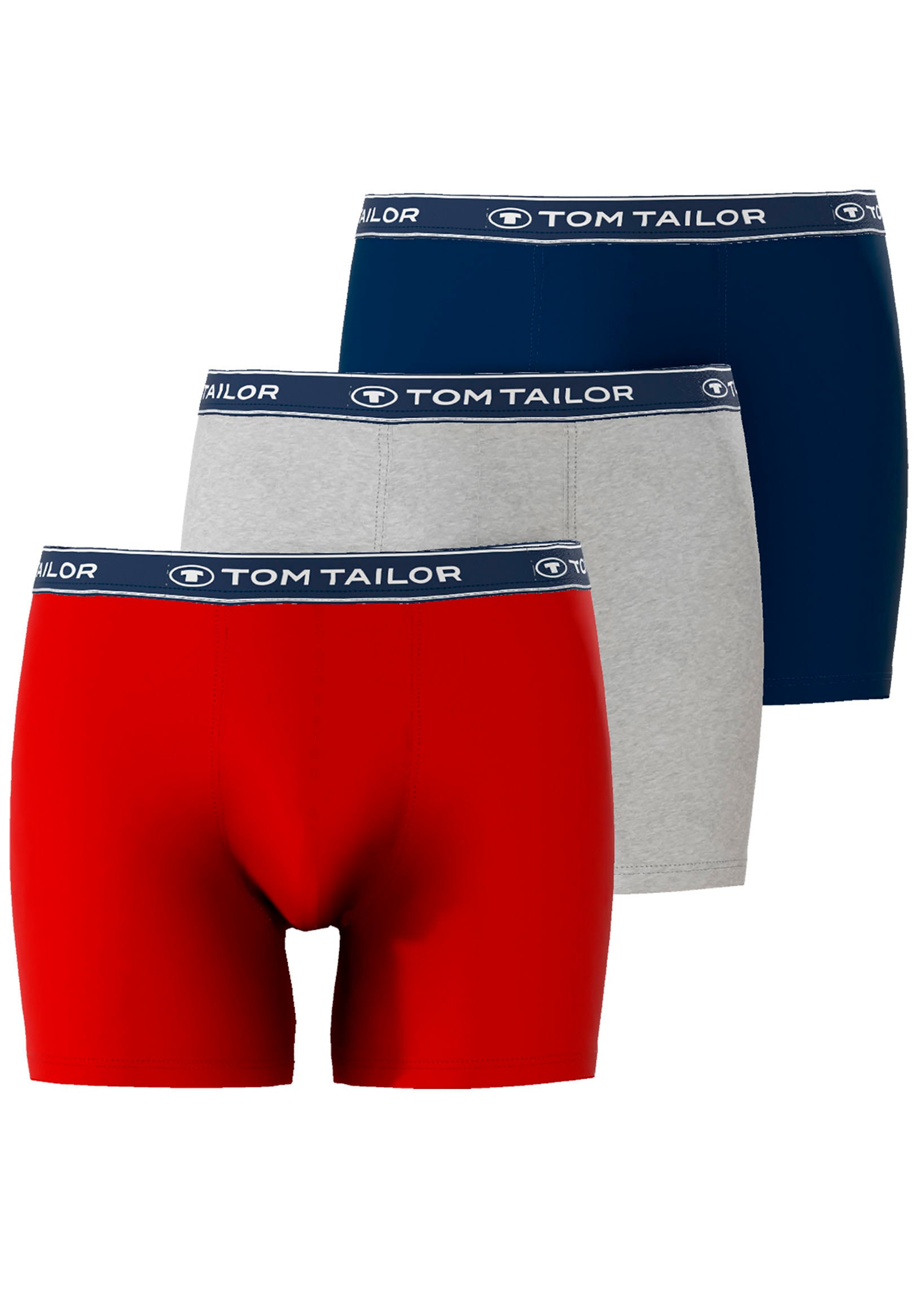 TOM TAILOR Boxershorts »Buffer«, (Packung, 3 St.) von TOM TAILOR