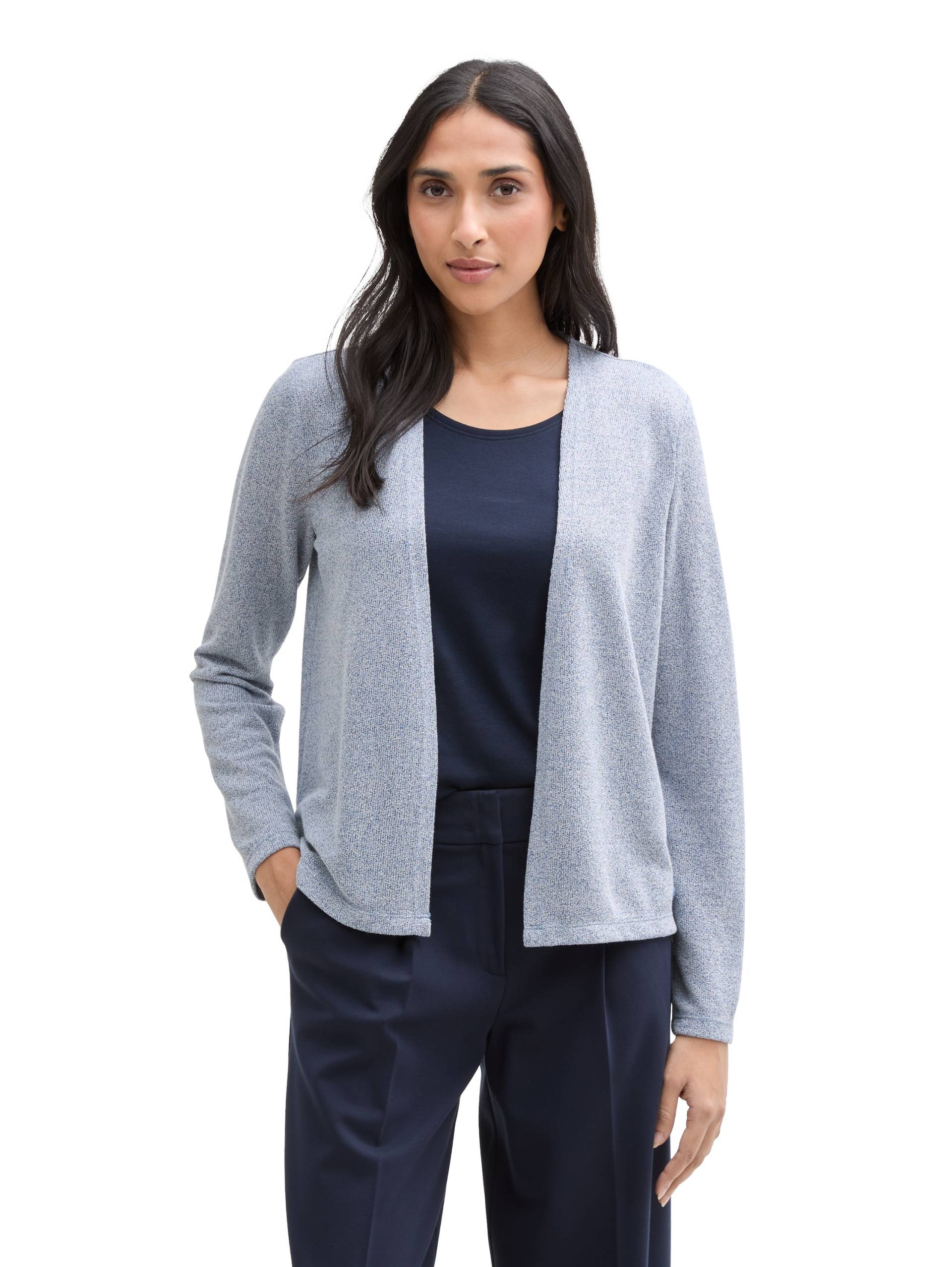 TOM TAILOR Cardigan, nach vorne hin offen und ohne Kragen TOM TAILOR Cardigan, nach vorne hin offen und ohne Kragen von TOM TAILOR