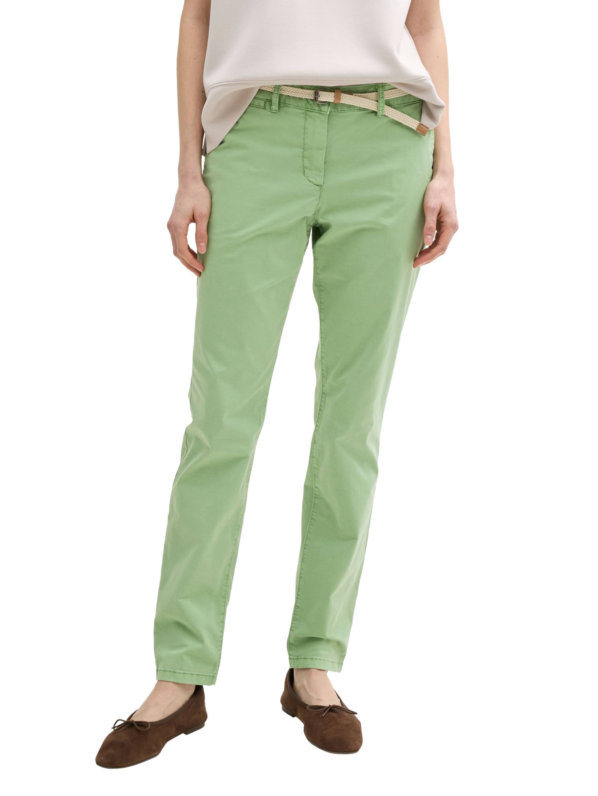 TOM TAILOR Chinohose, mit Gürtel von TOM TAILOR