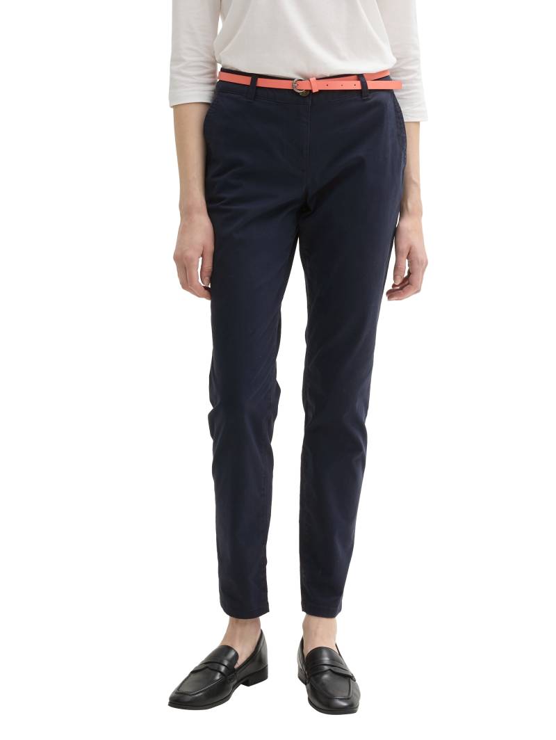 TOM TAILOR Chinohose, mit Gürtel von TOM TAILOR