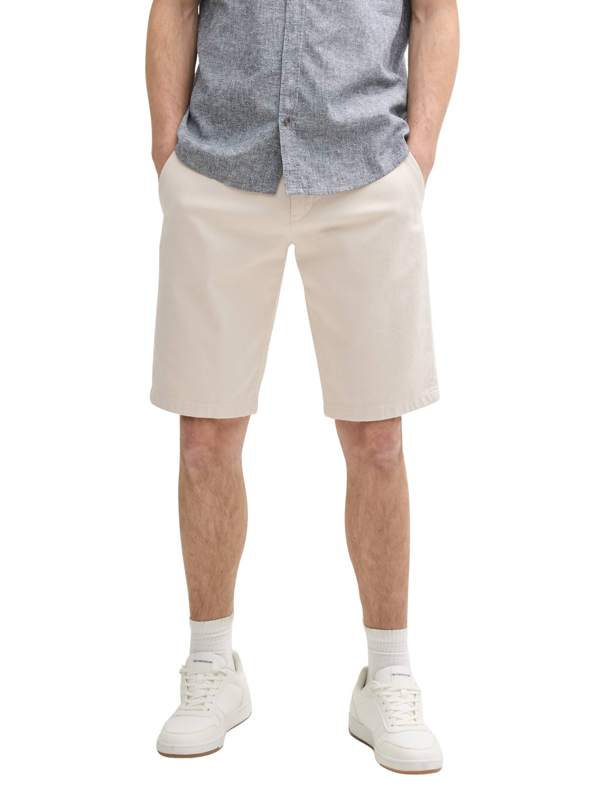 TOM TAILOR Chinoshorts, mit Gürtel von TOM TAILOR