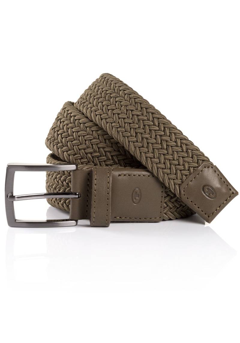 TOM TAILOR Flechtgürtel »TTJAMIE«, 3,5 cm breiter Flechtgürtel, Casual Look, bis Gr. 120 von TOM TAILOR