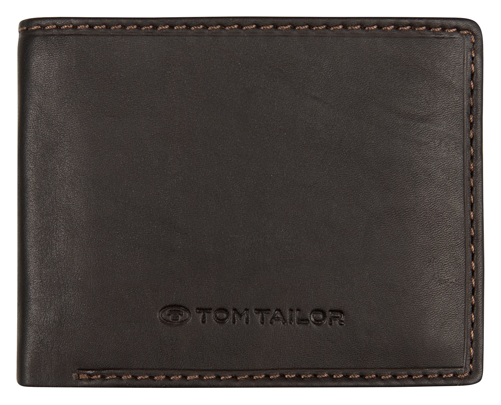 TOM TAILOR Geldbörse »LARY«, im Querformat aus echtem Leder von TOM TAILOR