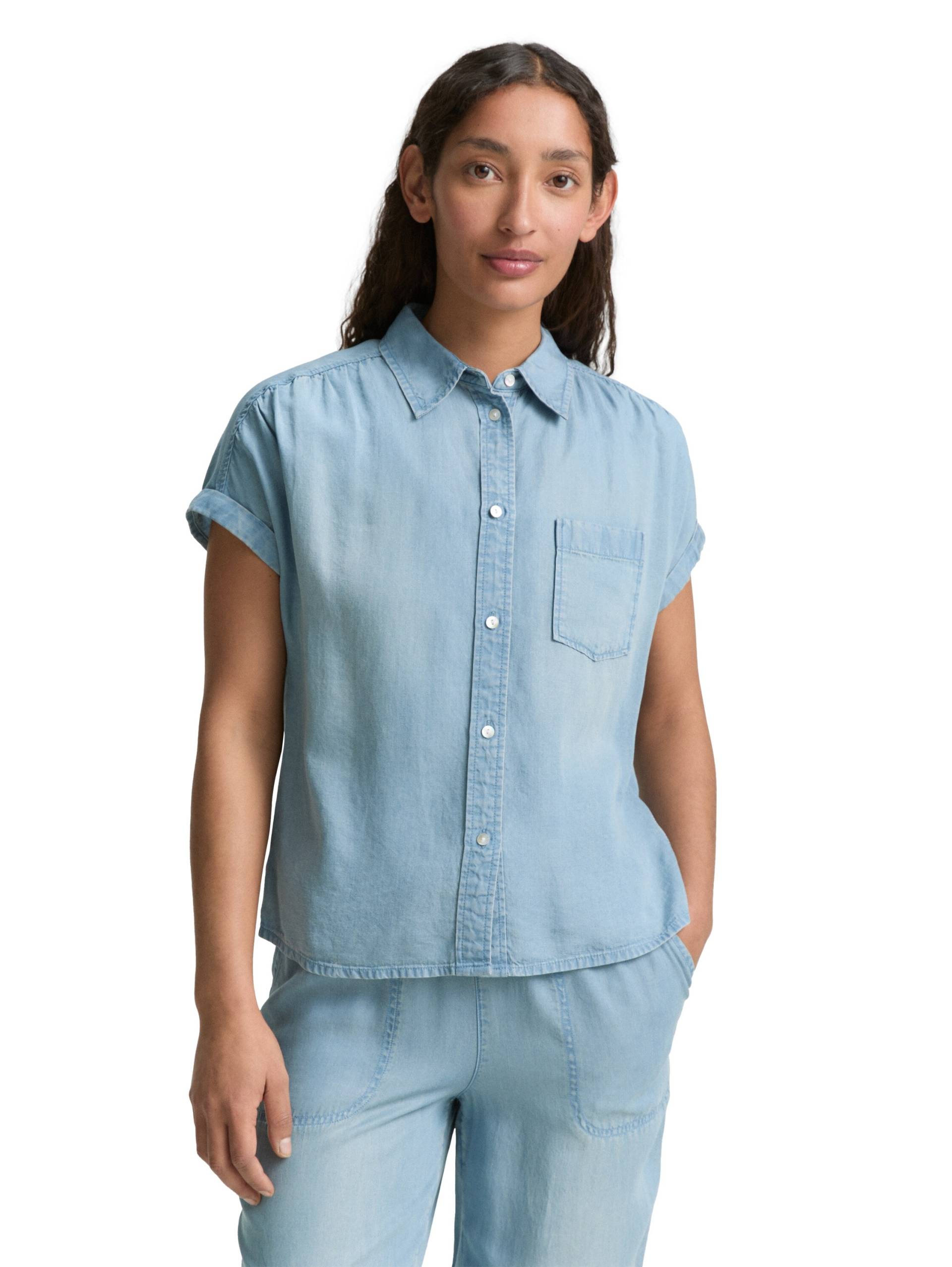 TOM TAILOR Hemdbluse, mit Brusttasche von TOM TAILOR