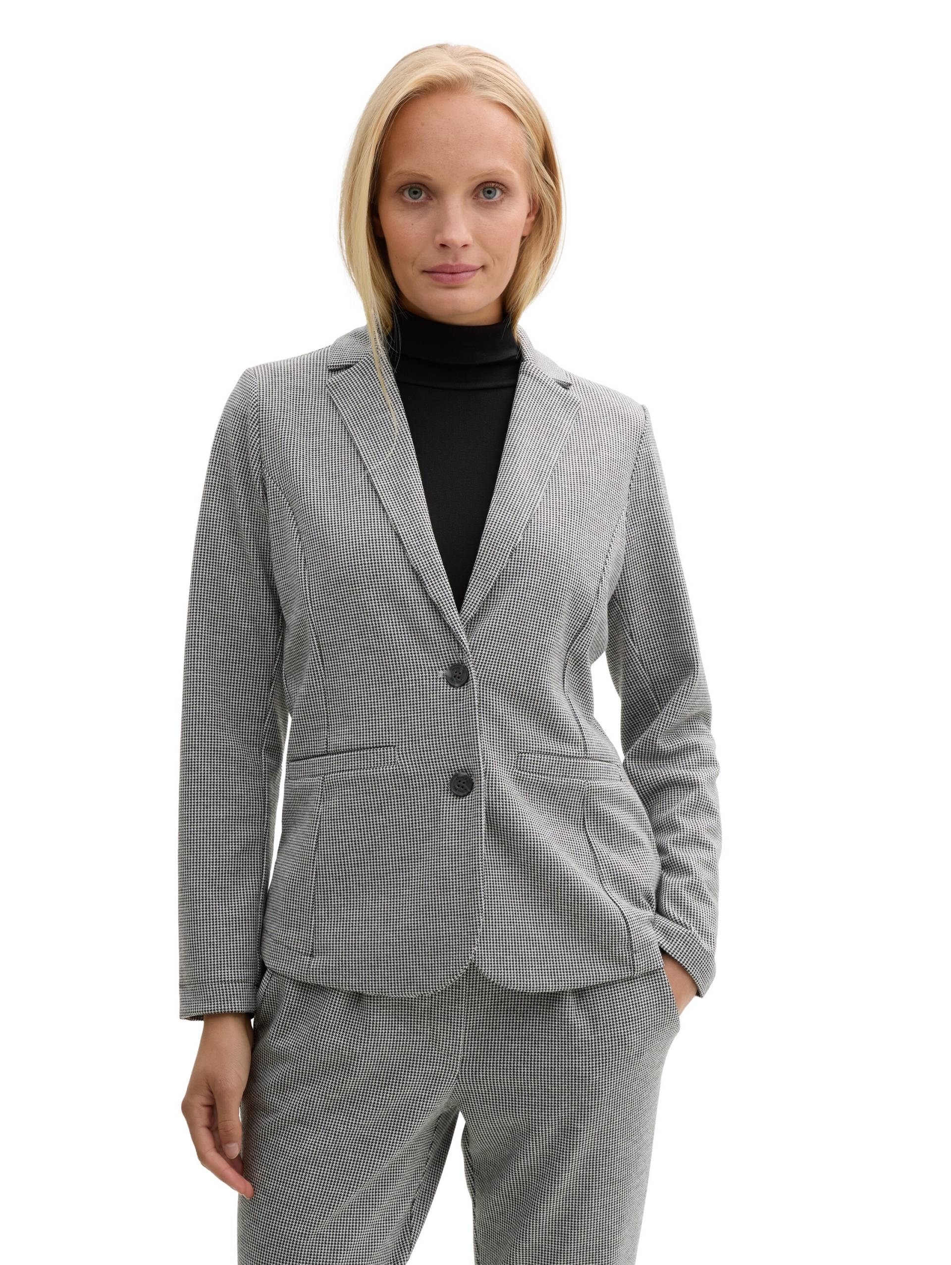 TOM TAILOR Jackenblazer, mit Karo Muster TOM TAILOR Jackenblazer, mit Karo Muster von TOM TAILOR