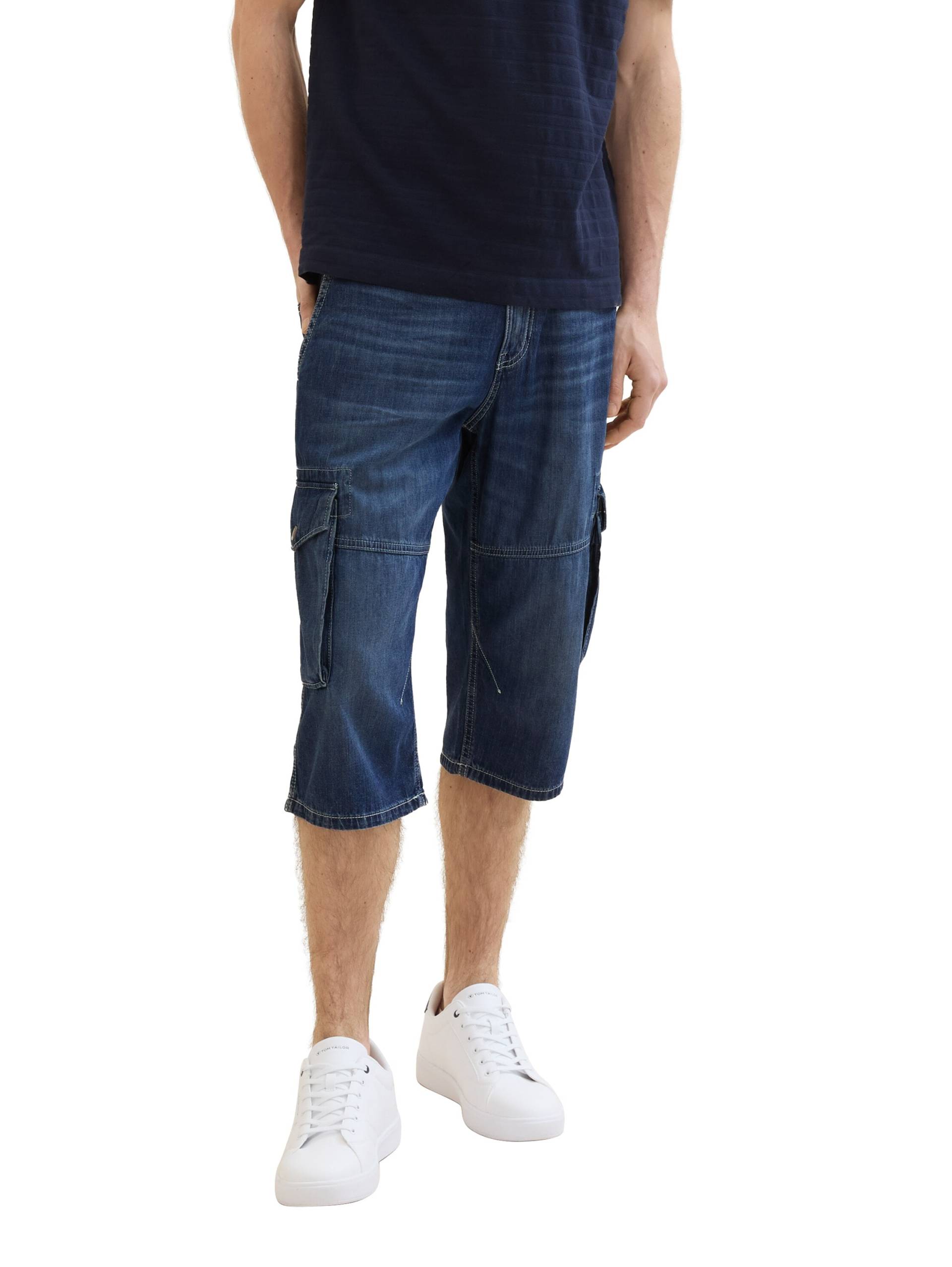 TOM TAILOR Jeansshorts »MORRIS OVERKNEE«, mit recycelter Baumwolle TOM TAILOR Jeansshorts »MORRIS OVERKNEE«, mit recycelter Baumwolle von TOM TAILOR