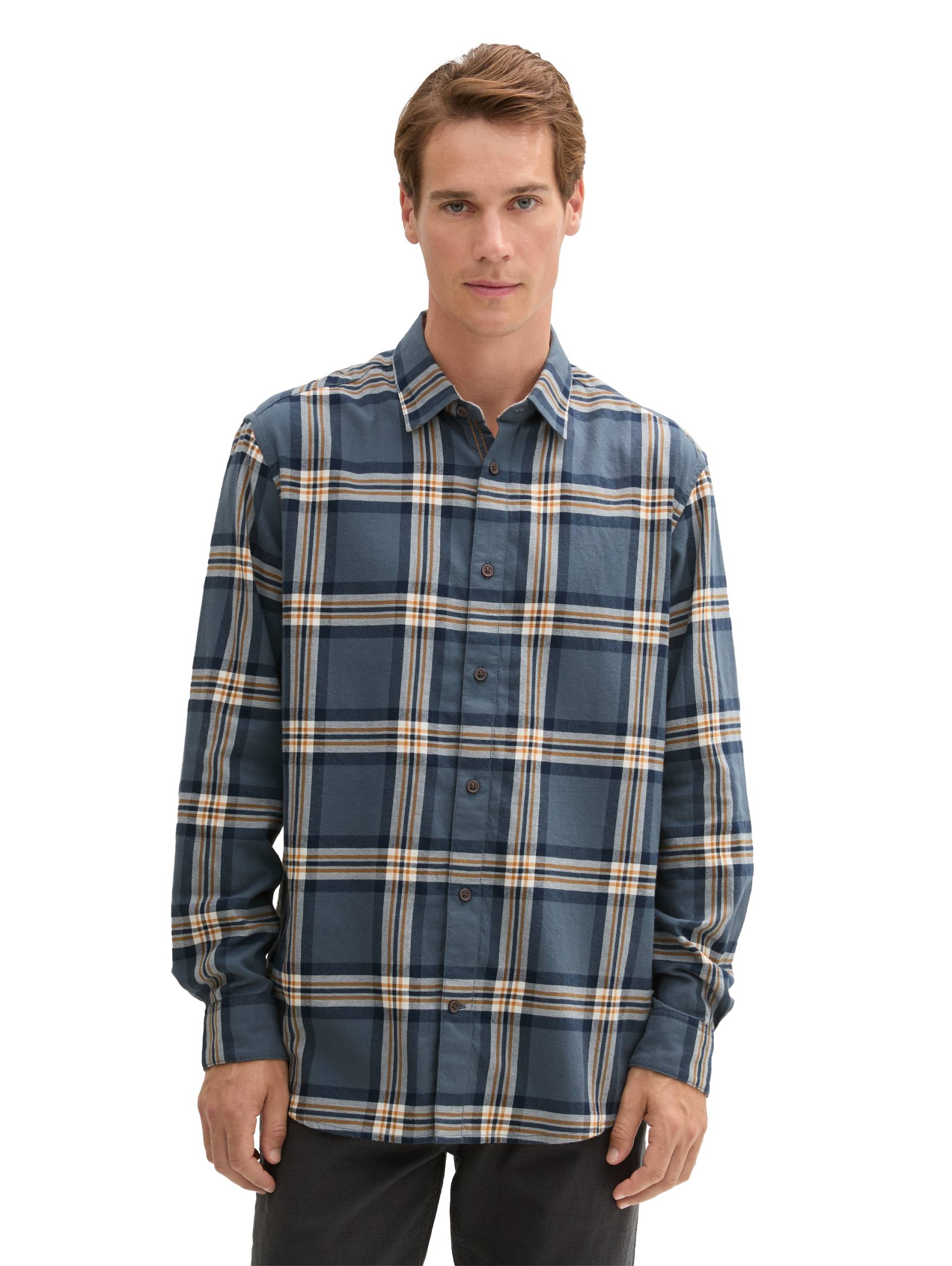 TOM TAILOR Karohemd, mit Kentkragen TOM TAILOR Karohemd, mit Kentkragen von TOM TAILOR