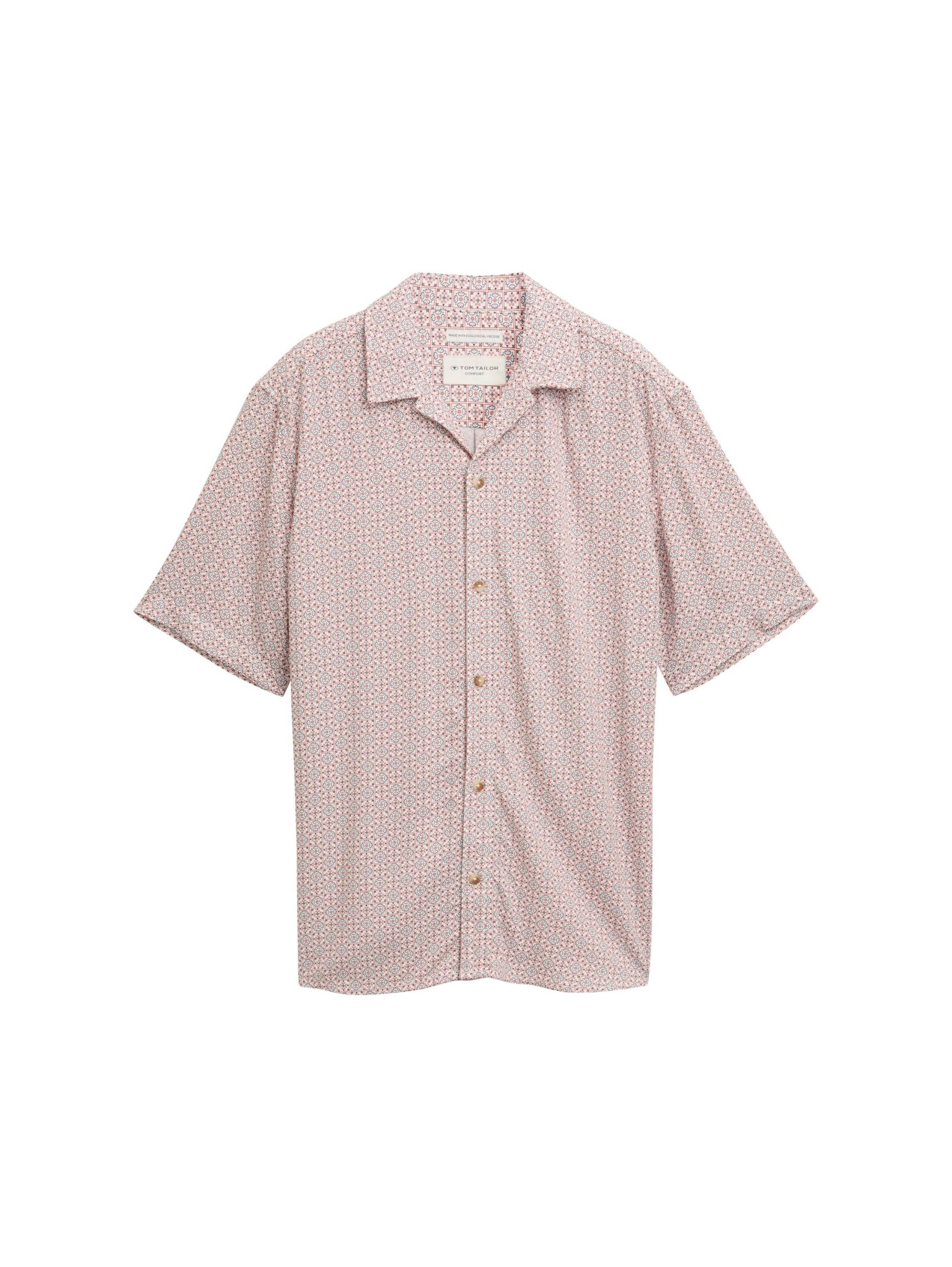 TOM TAILOR Kurzarmhemd, mit All-Over Print von TOM TAILOR