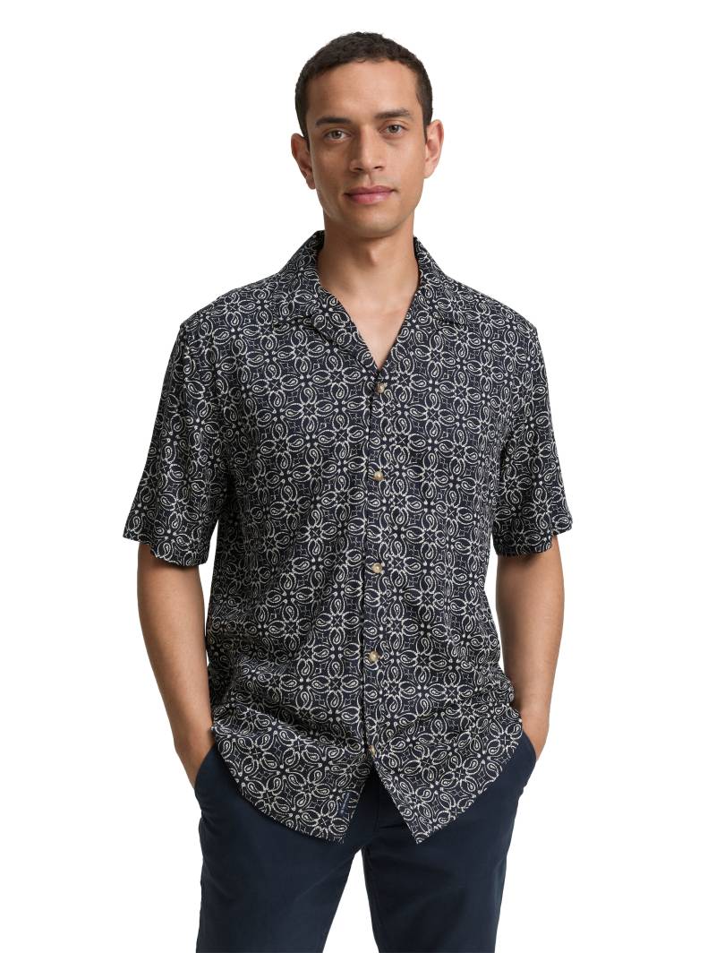TOM TAILOR Kurzarmhemd, mit All-Over Print von TOM TAILOR