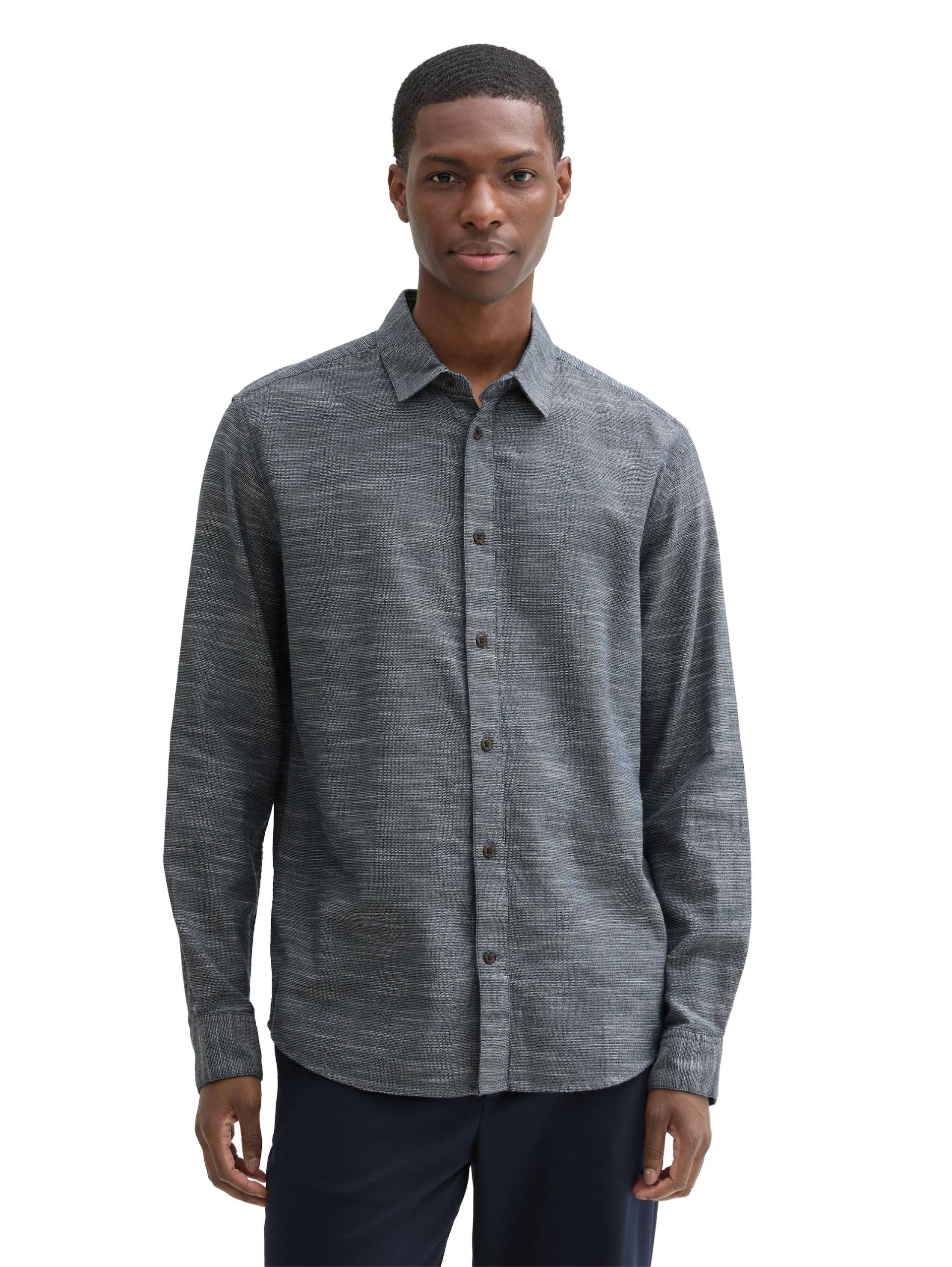 TOM TAILOR Langarmhemd, mit Kentkragen TOM TAILOR Langarmhemd, mit Kentkragen von TOM TAILOR