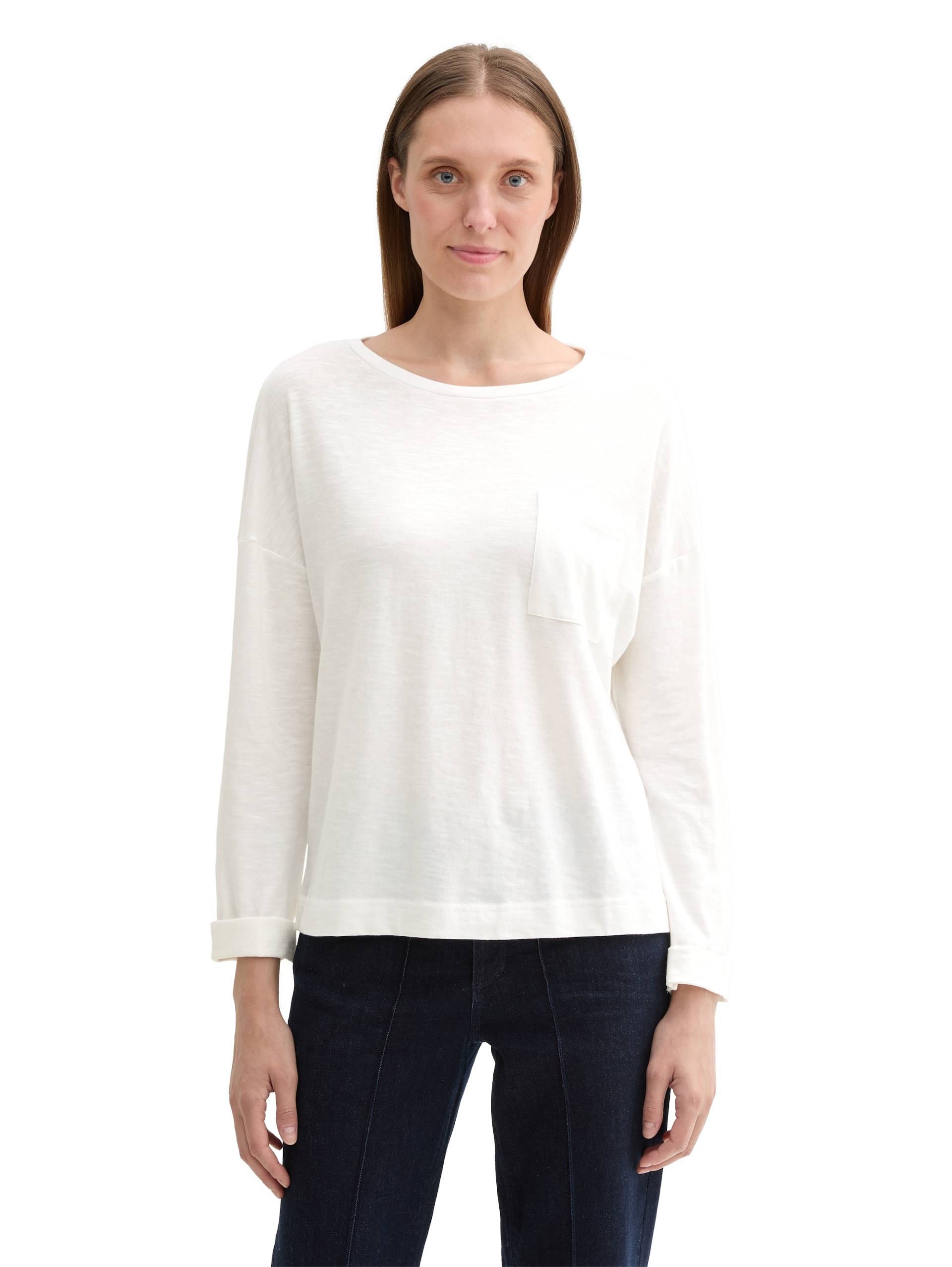 TOM TAILOR Langarmshirt, mit Brusttasche TOM TAILOR Langarmshirt, mit Brusttasche von TOM TAILOR